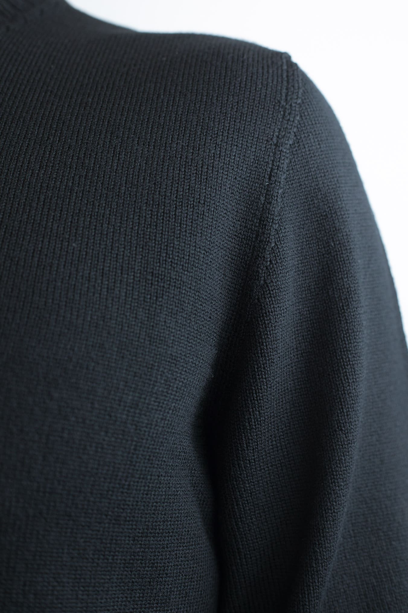 DRUMOHR Girocollo Lana Merinos Nero