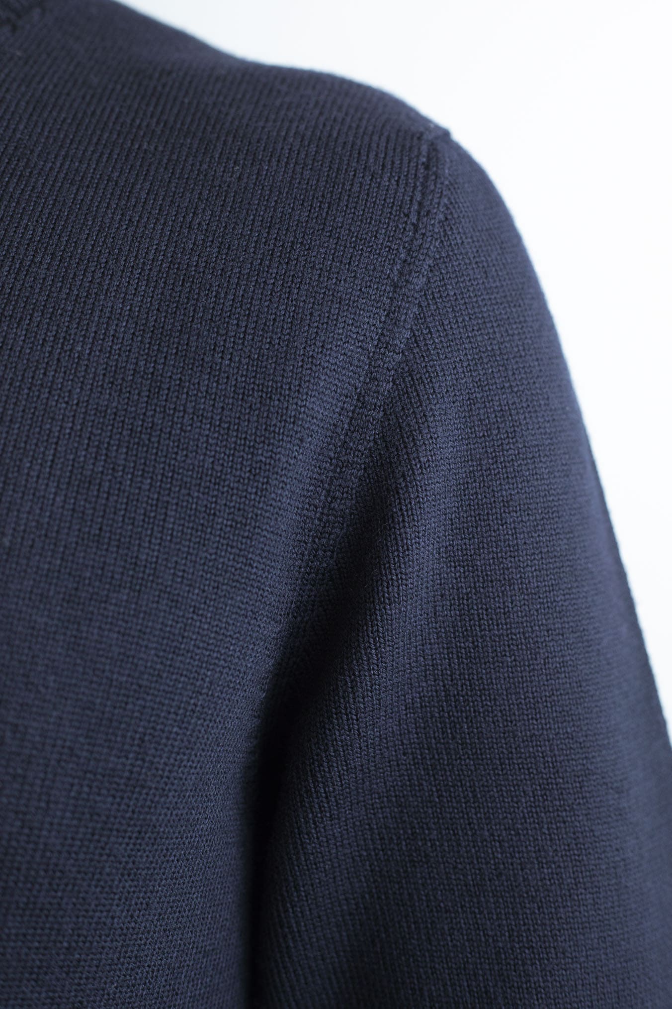 DRUMOHR Girocollo Lana Merinos Blu Navy