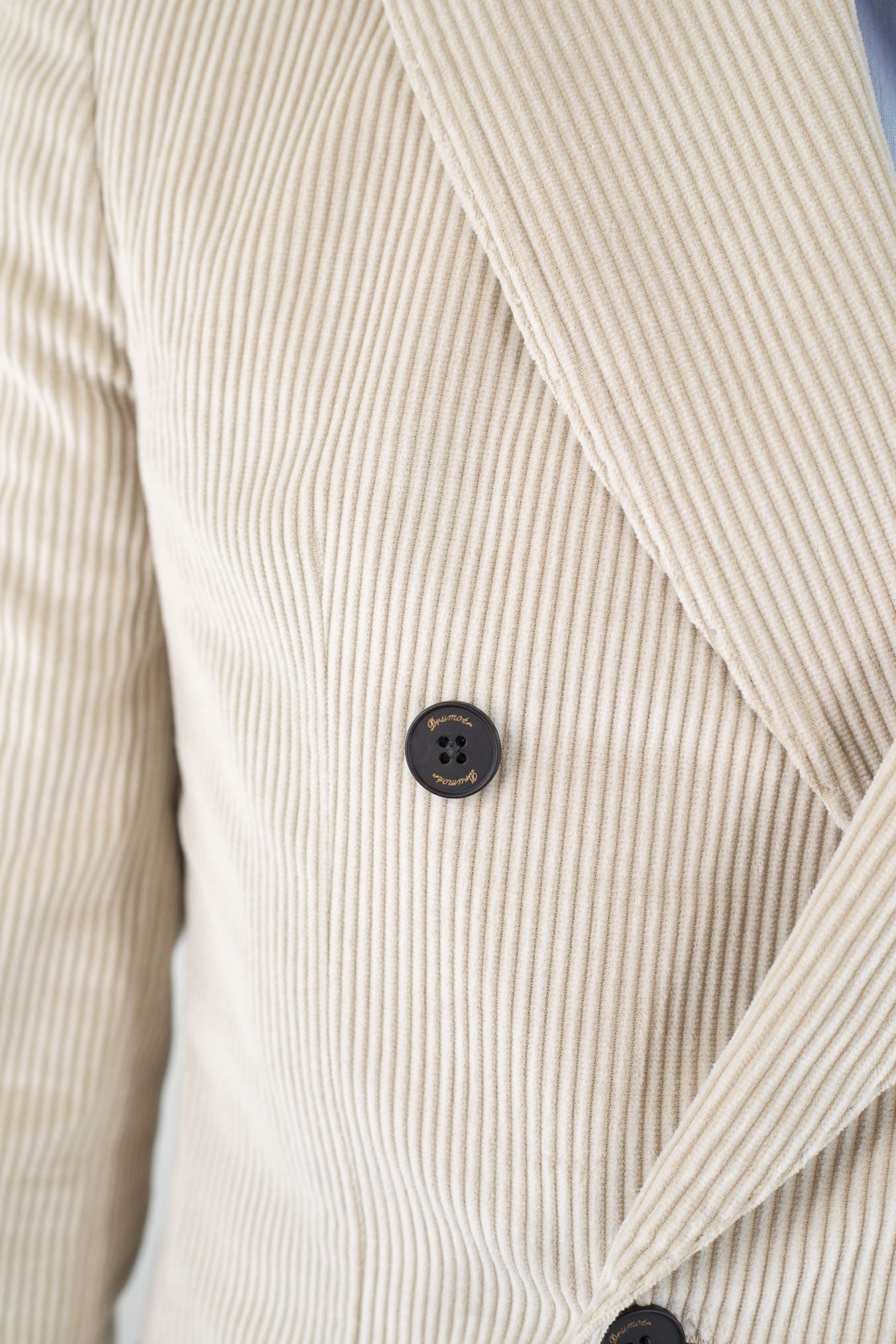 DRUMOHR Giacca Doppiopetto Velluto Burro