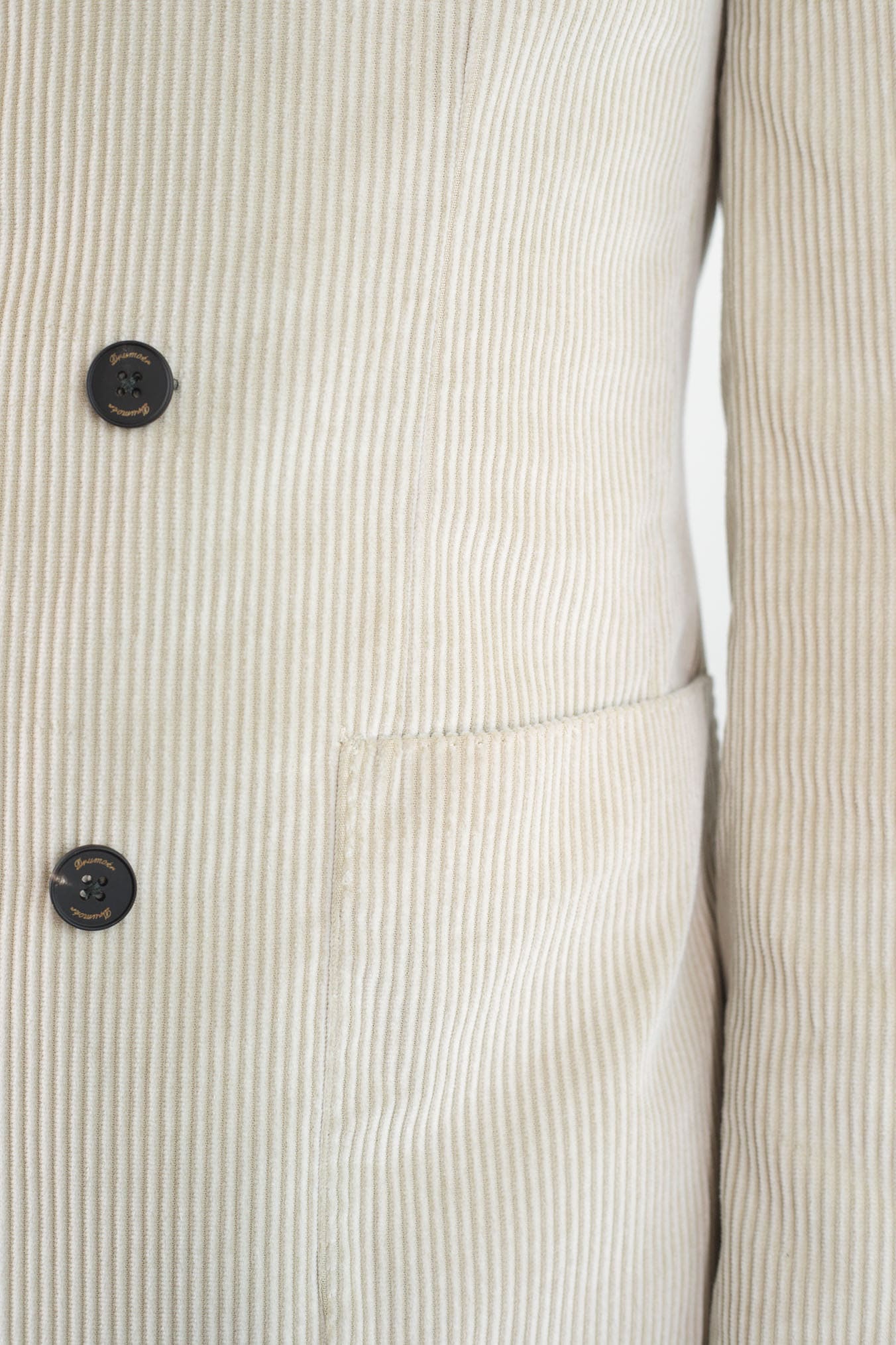 DRUMOHR Giacca Doppiopetto Velluto Burro