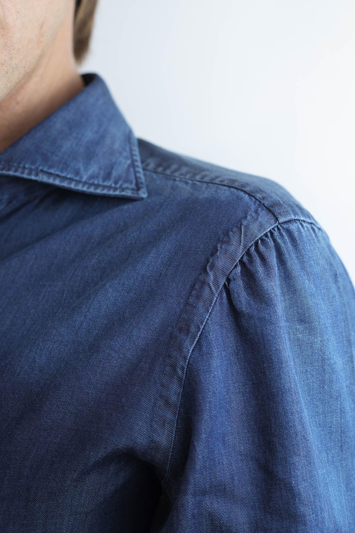 FINAMORE Camicia Denim "Napoli"