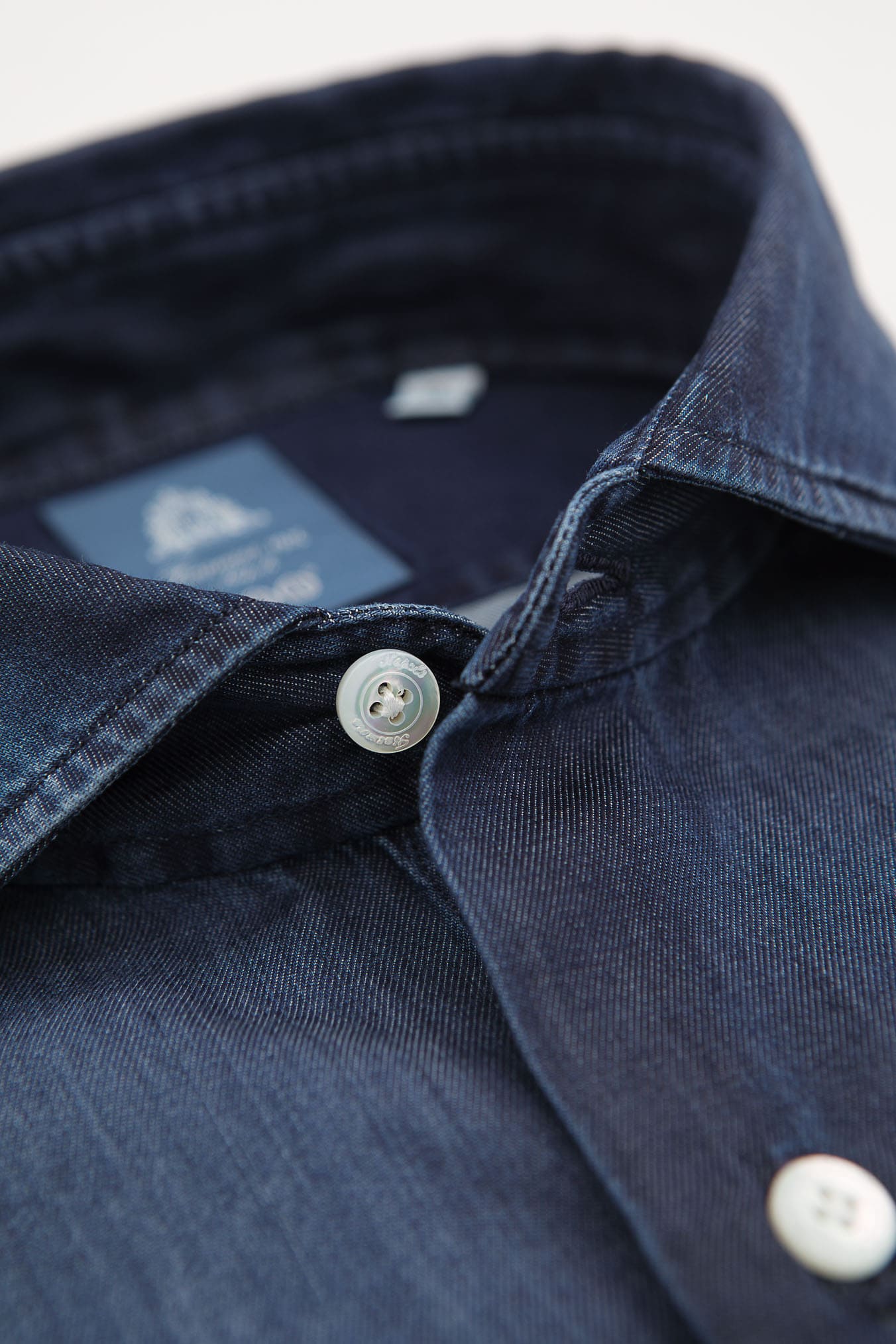 FINAMORE Camicia Denim "Napoli"