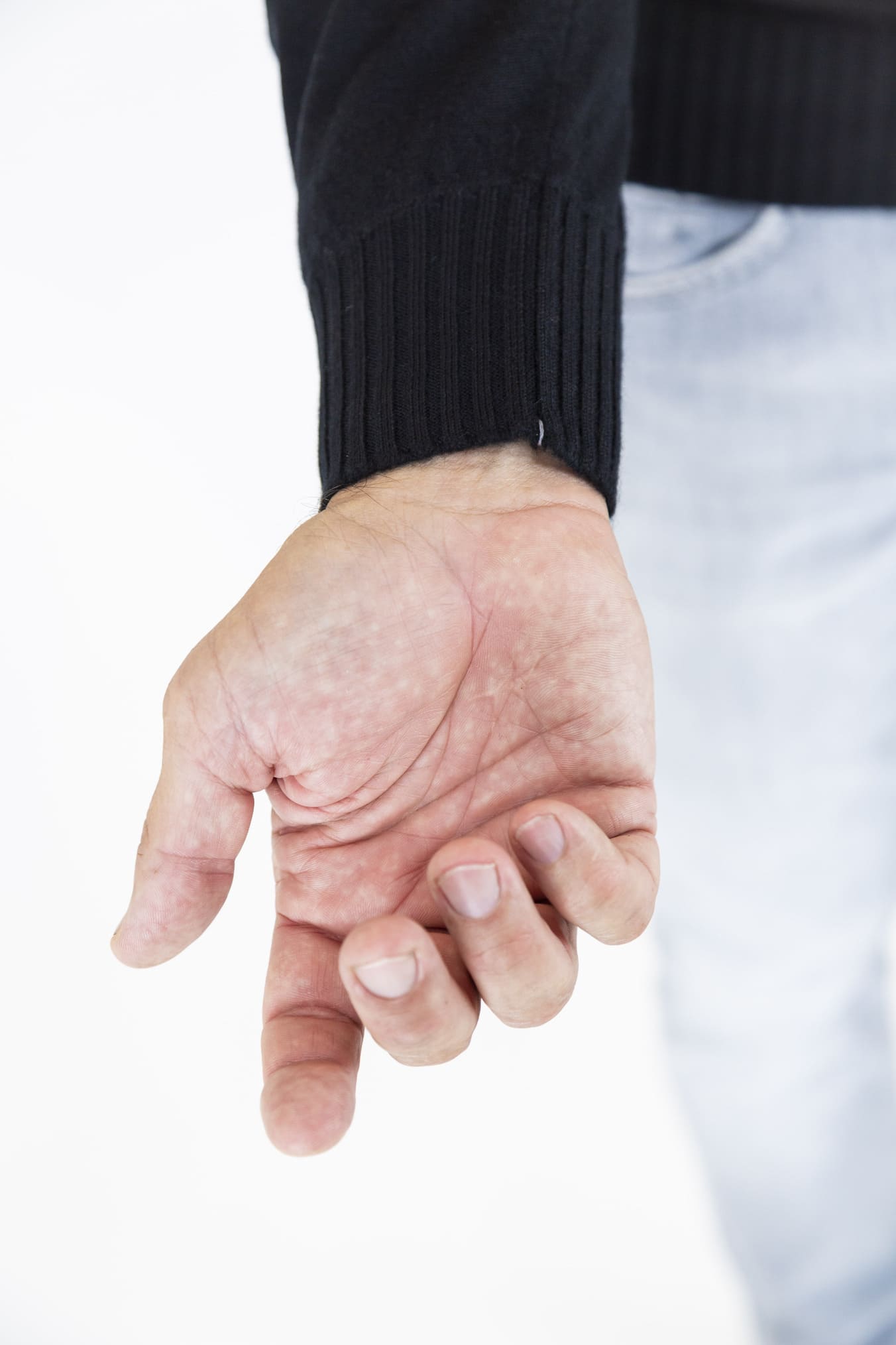 FIORONI Girocollo Cashmere Duvet Nero