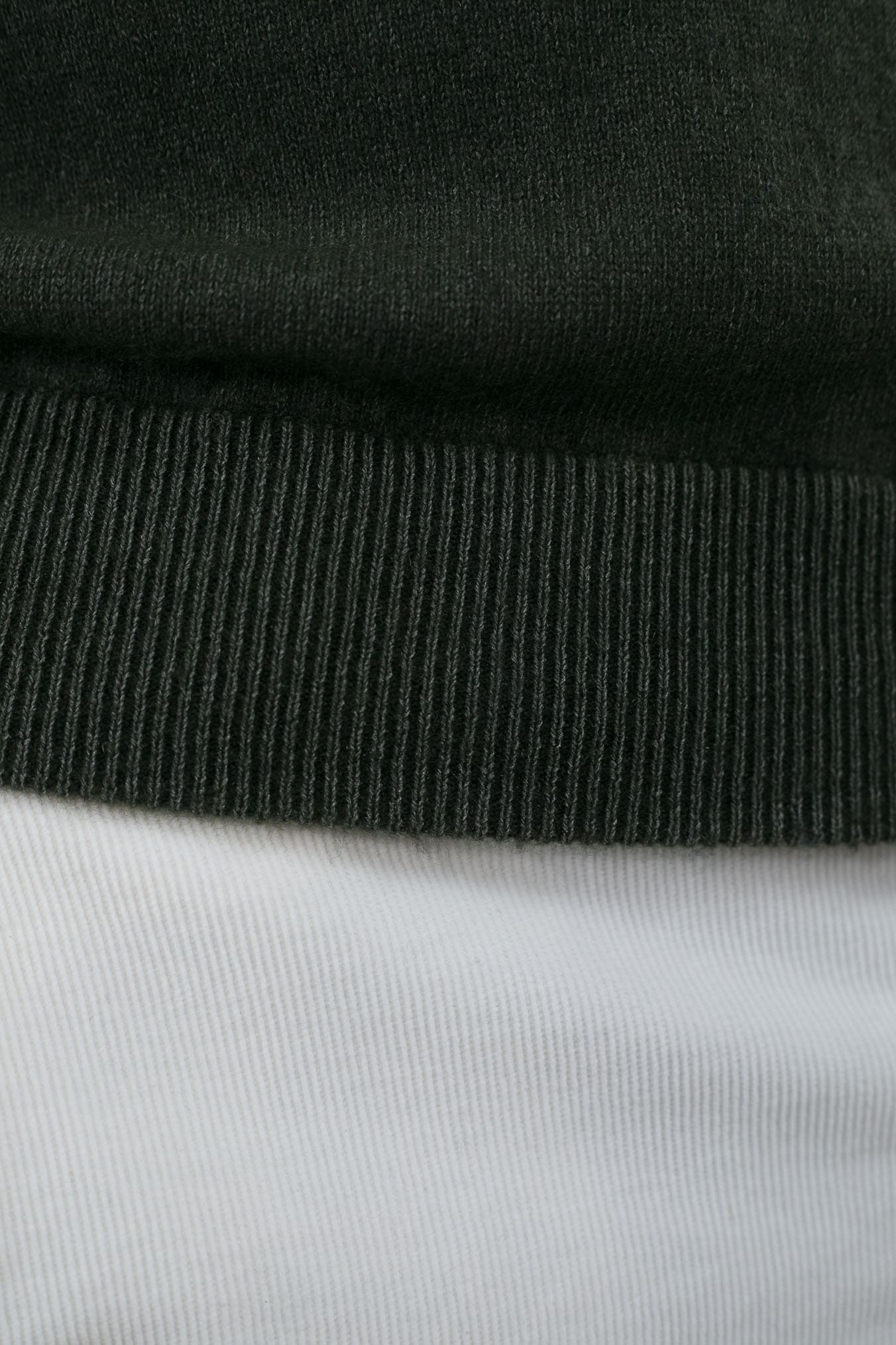 GUARINO Girocollo Raglan Cashmere Old Dyed Verde Loden