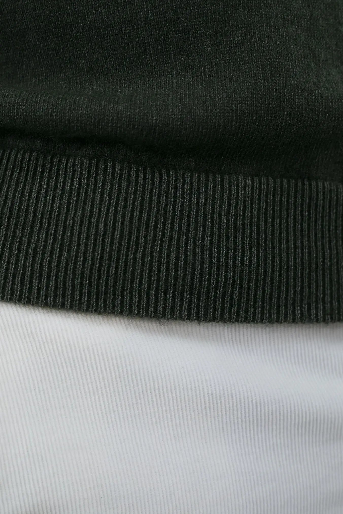 GUARINO Girocollo Raglan Cashmere Old Dyed Verde Loden