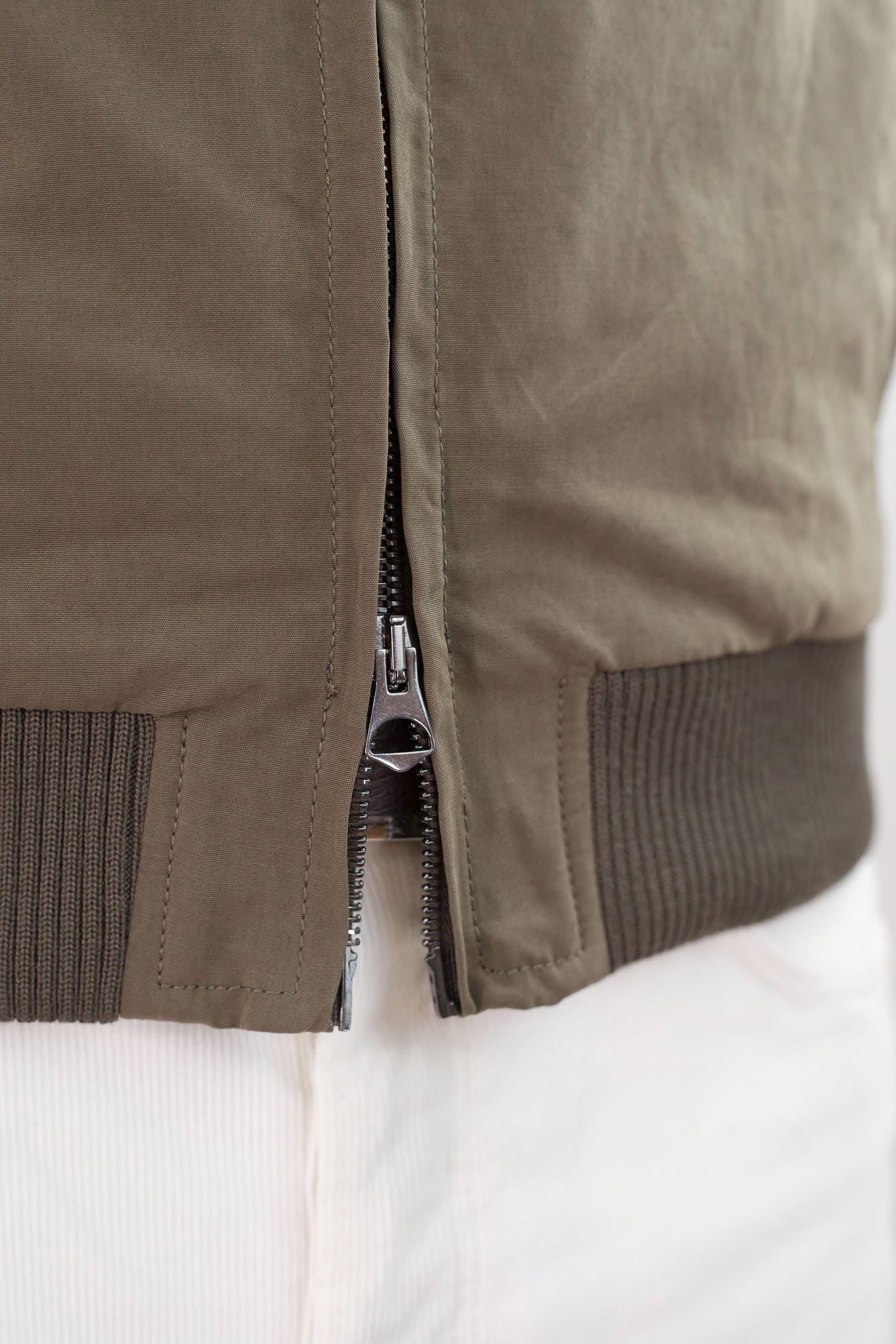 GUARINO Giubbino Cotone Water-repellent Fango