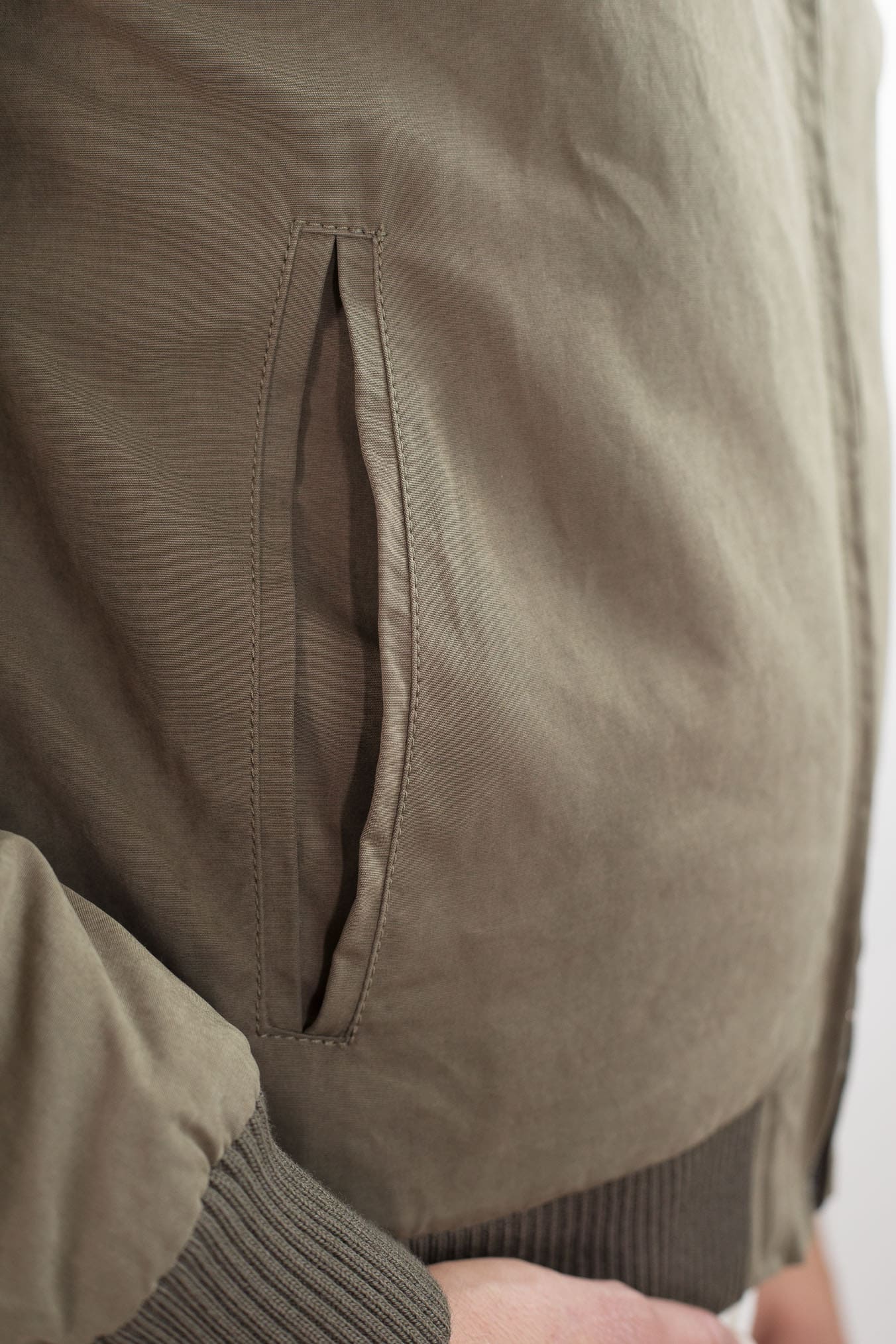 GUARINO Giubbino Cotone Water-repellent Fango