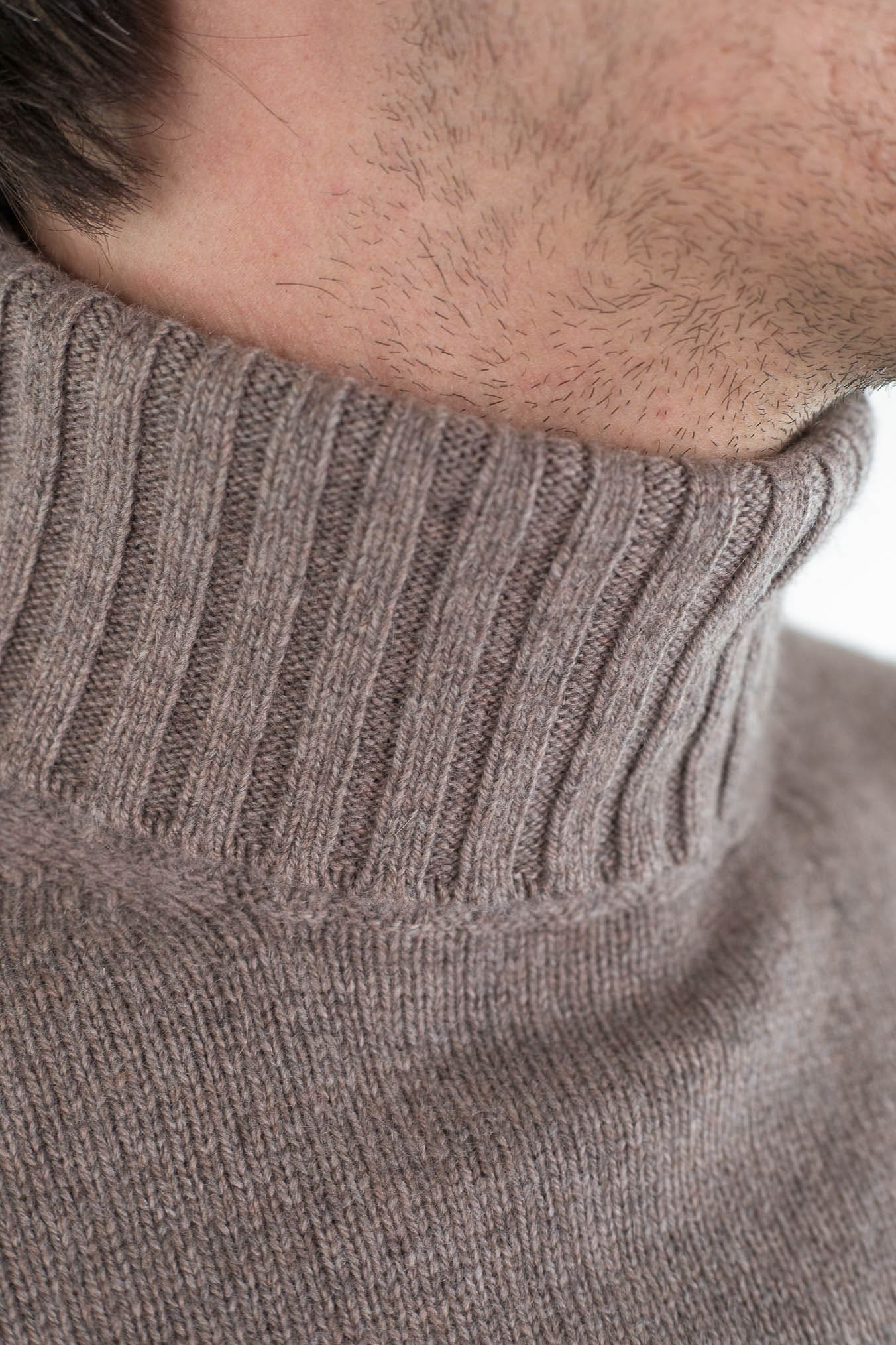 GUARINO Dolcevita Cashmere Corsehair Tortora