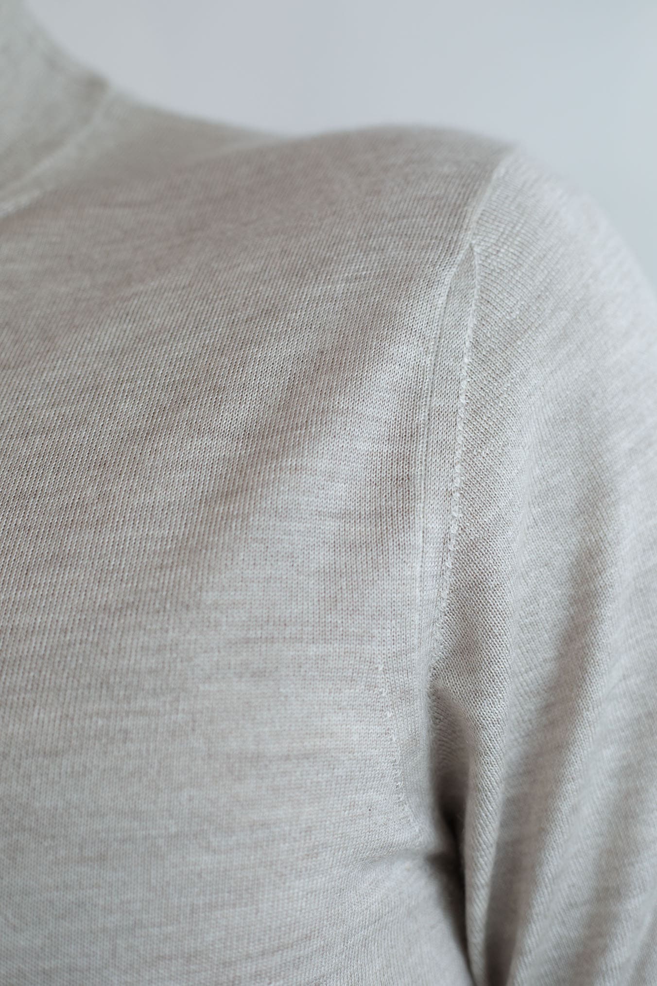 GUARINO Lupetto Cashmere e Seta Superlight Beige