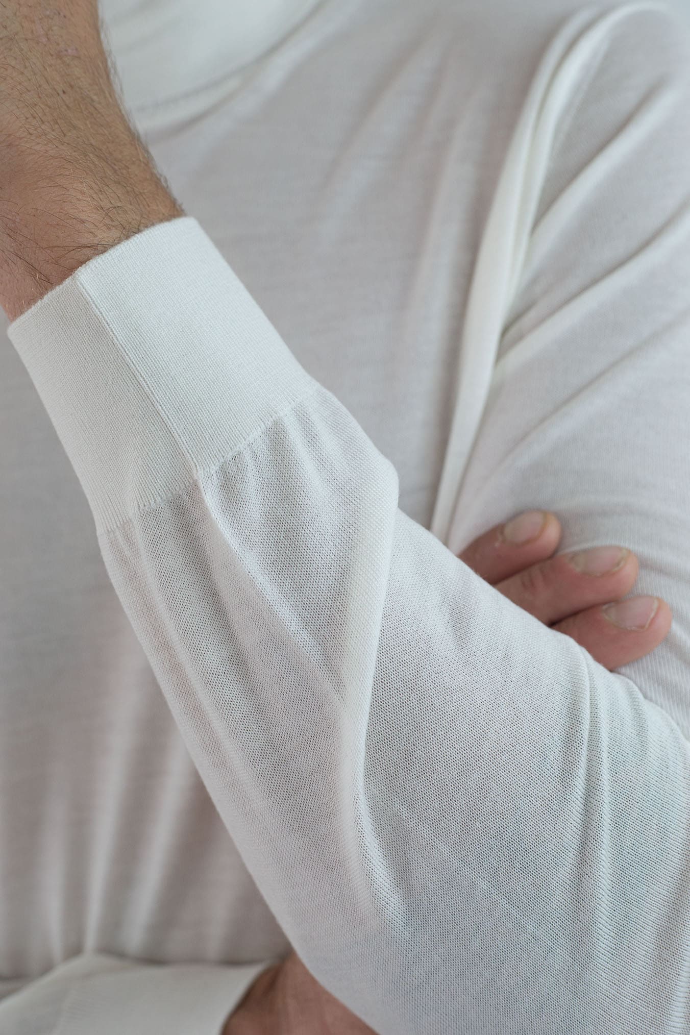 GUARINO Dolcevita Lana Super 140's Bianco