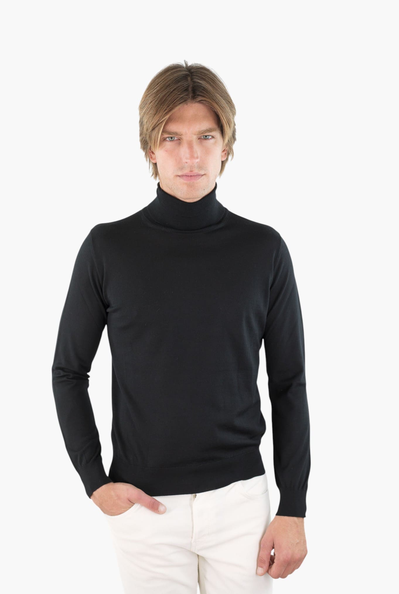 GUARINO Dolcevita Lana Super 140's Nero