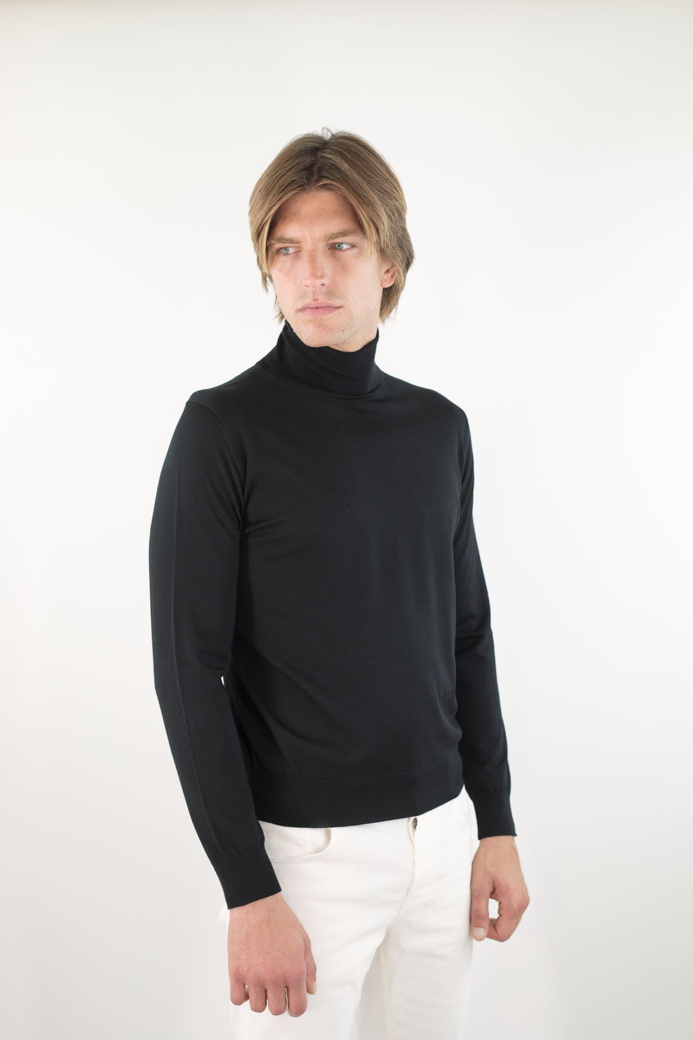 GUARINO Dolcevita Lana Super 140's Nero