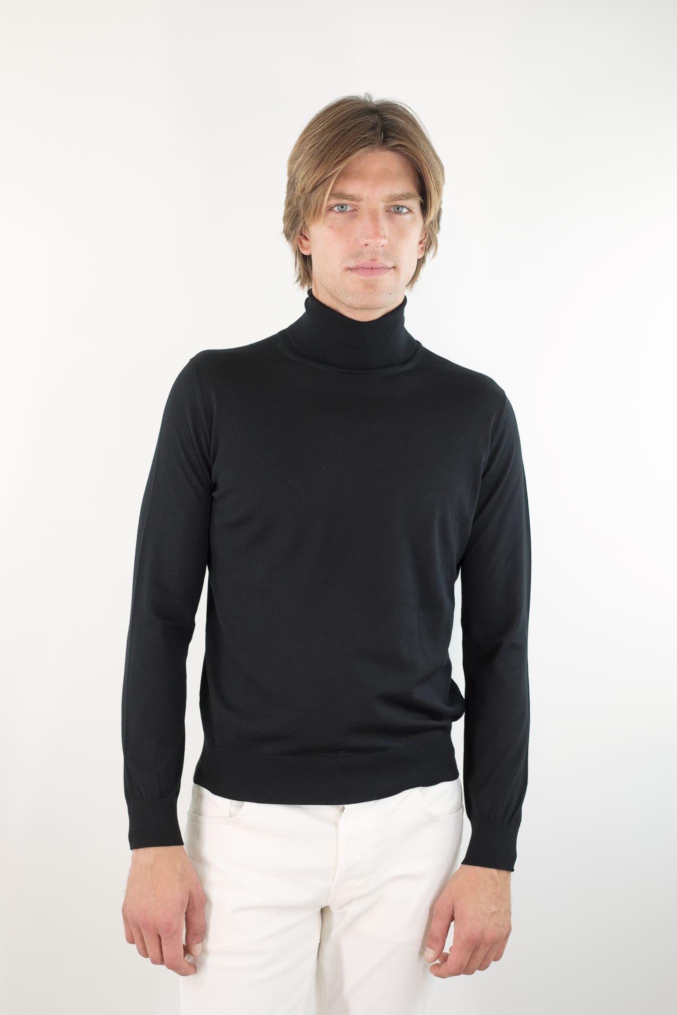 GUARINO Dolcevita Lana Super 140's Nero