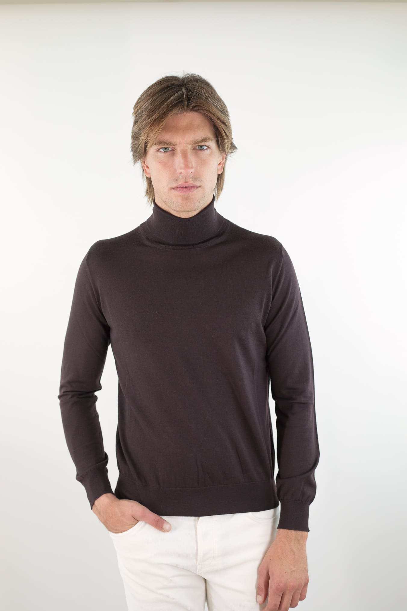 GUARINO Dolcevita Lana Super 140's Testa Moro