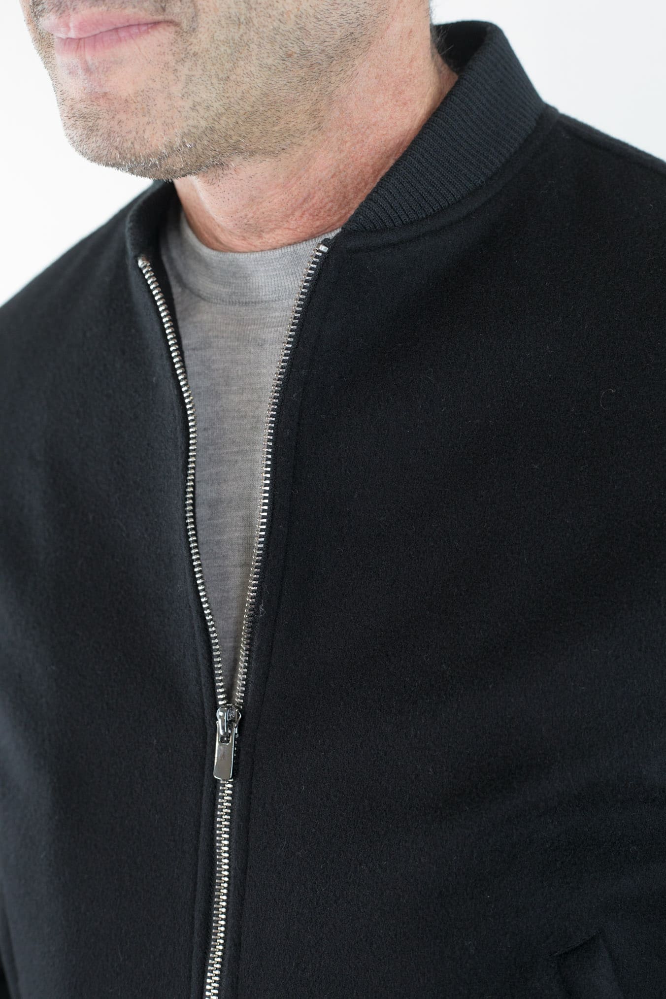 GUARINO Bomber Cashmere Nero