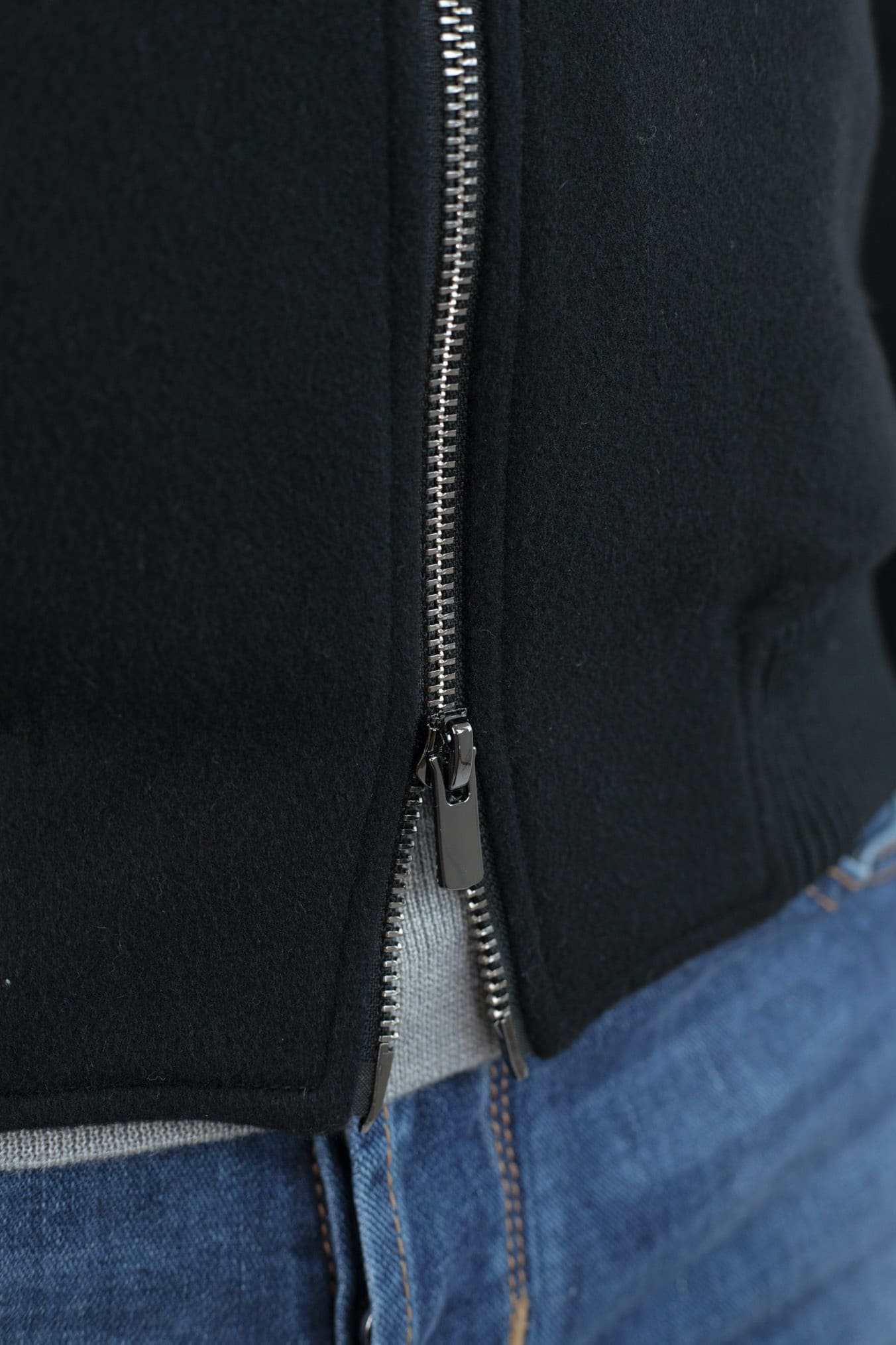 GUARINO Bomber Cashmere Nero