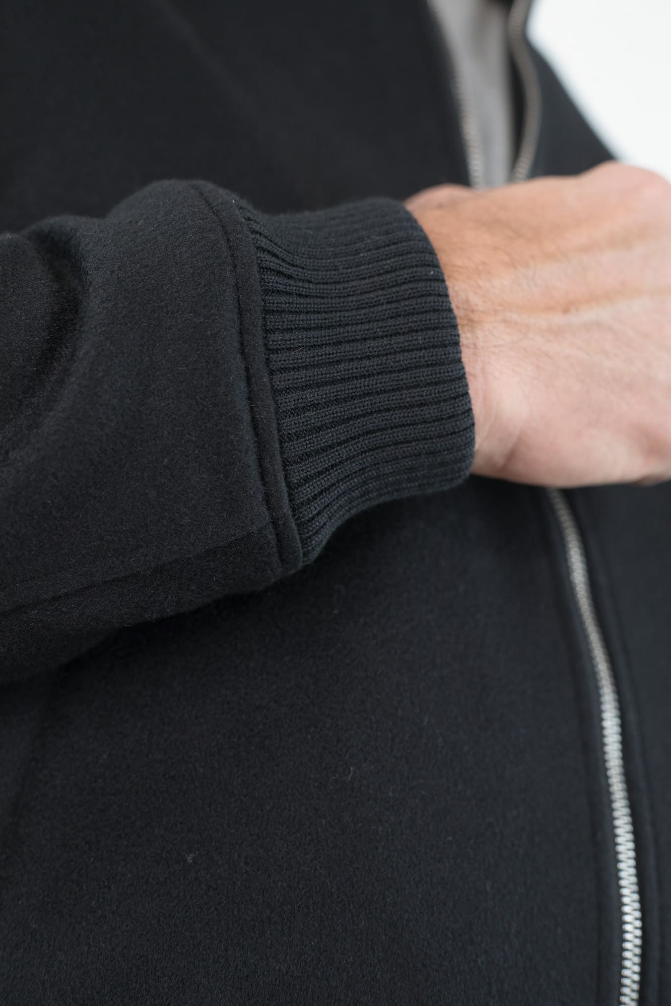 GUARINO Bomber Cashmere Nero