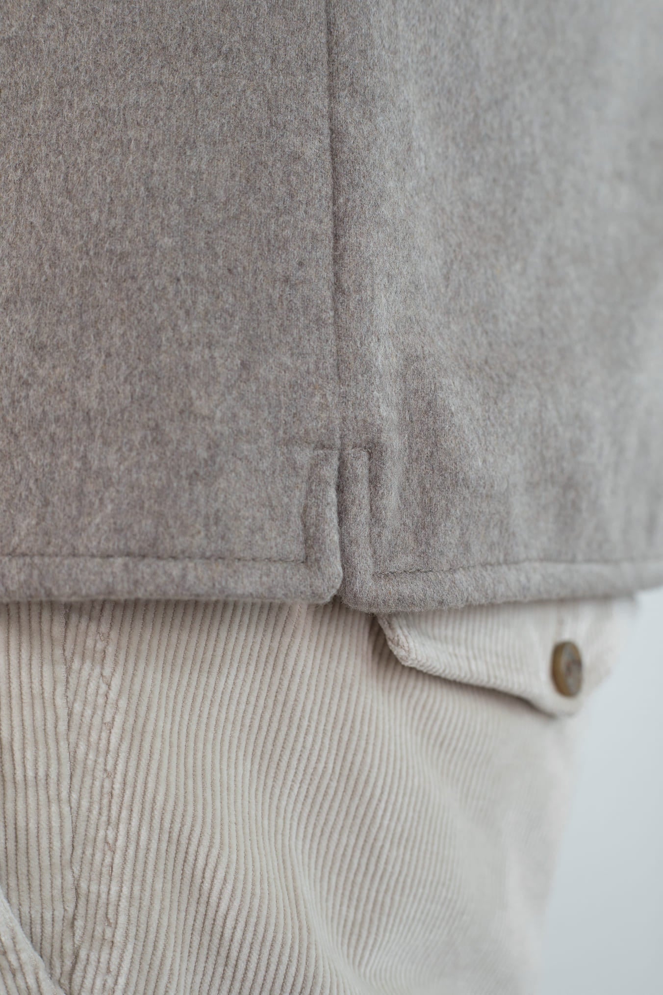 GUARINO Gilet Cashmere Loro Piana Beige