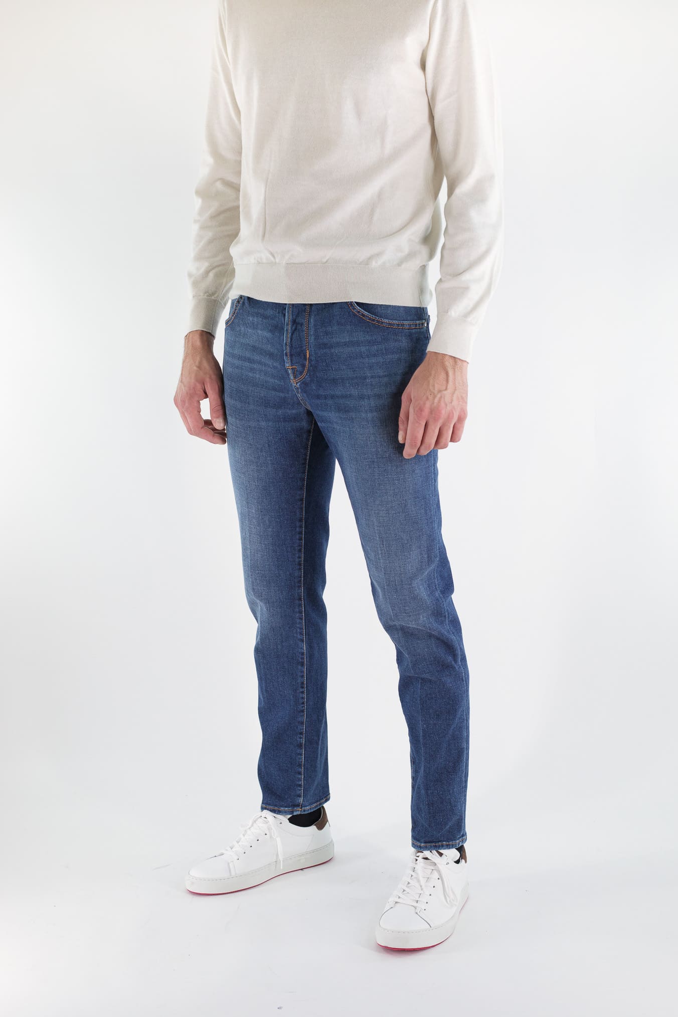 JACOB COHEN Jeans 5 tasche "Scott" Cropped Carrot