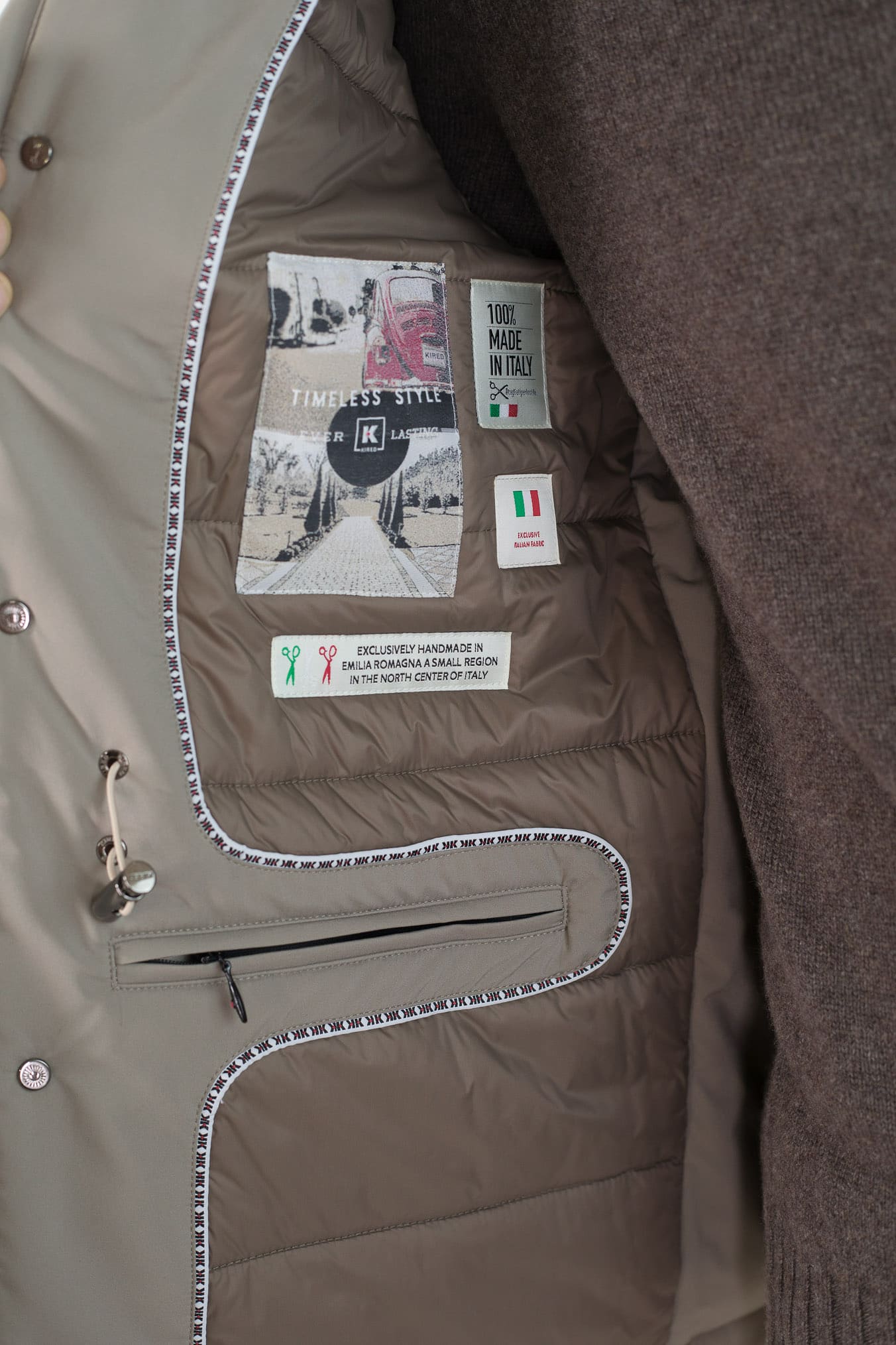 KIRED Field Jacket Beige Water Repellent