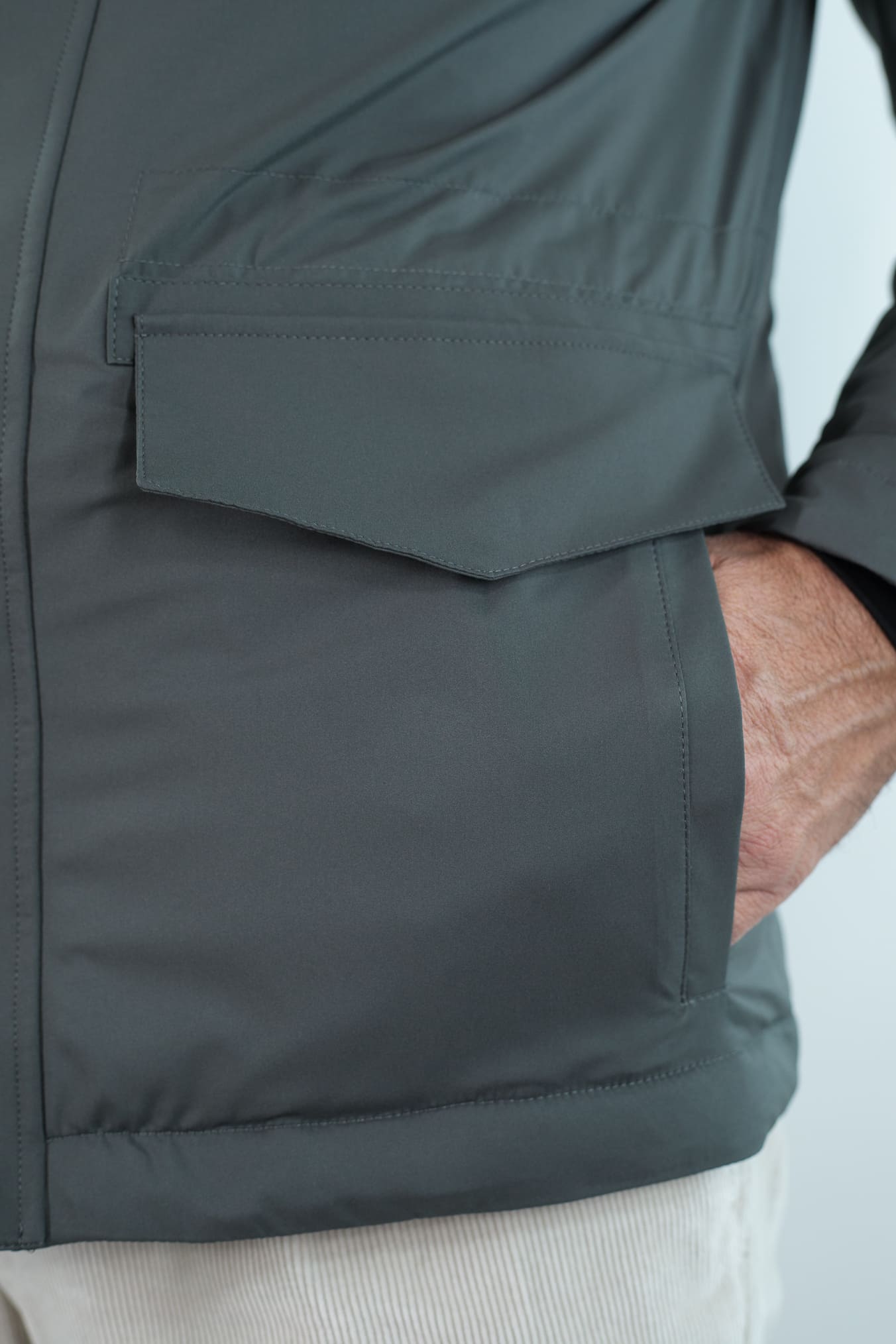 KIRED Field Jacket Verde Water Repellent