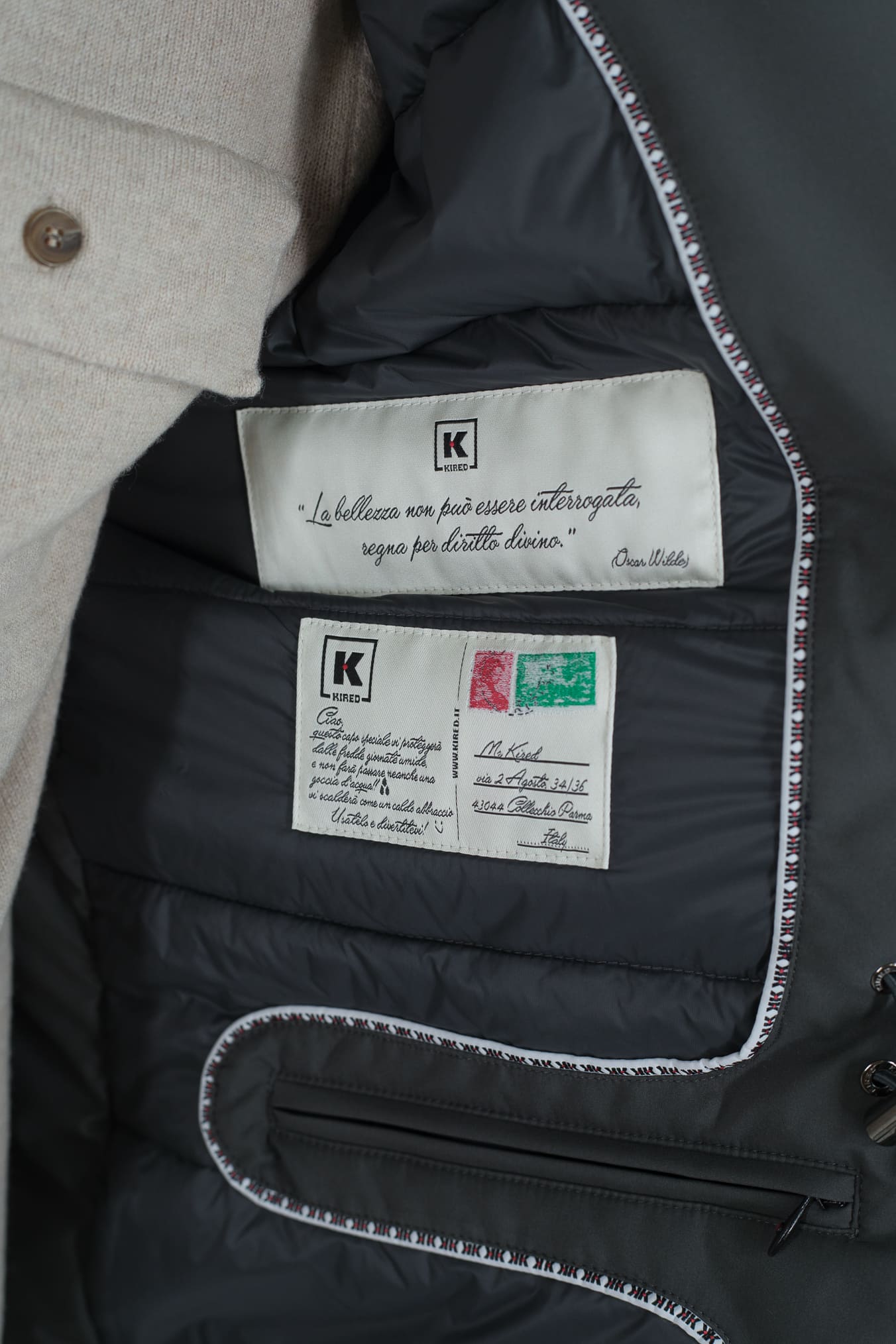 KIRED Field Jacket Verde Water Repellent