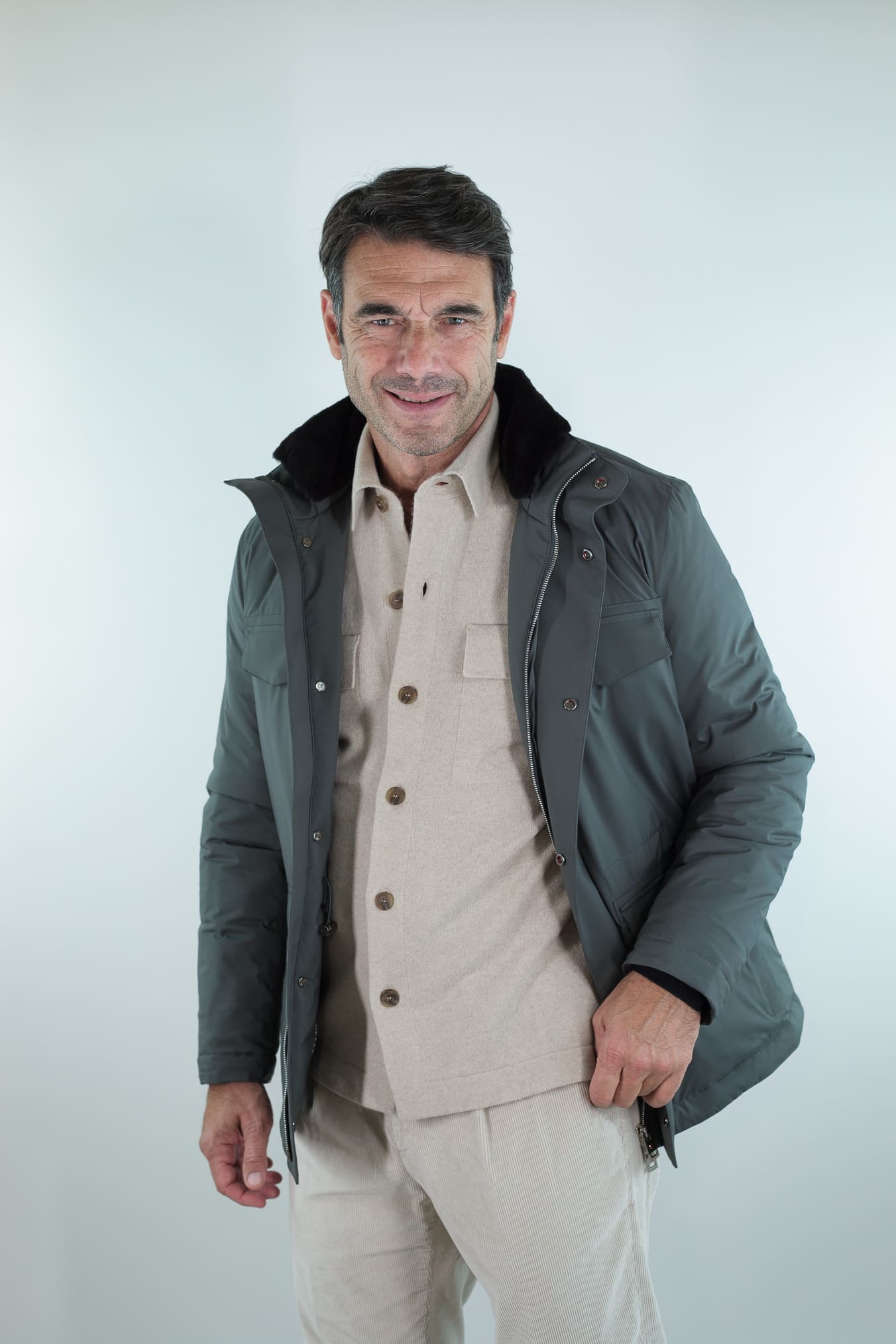 KIRED Field Jacket Verde Water Repellent