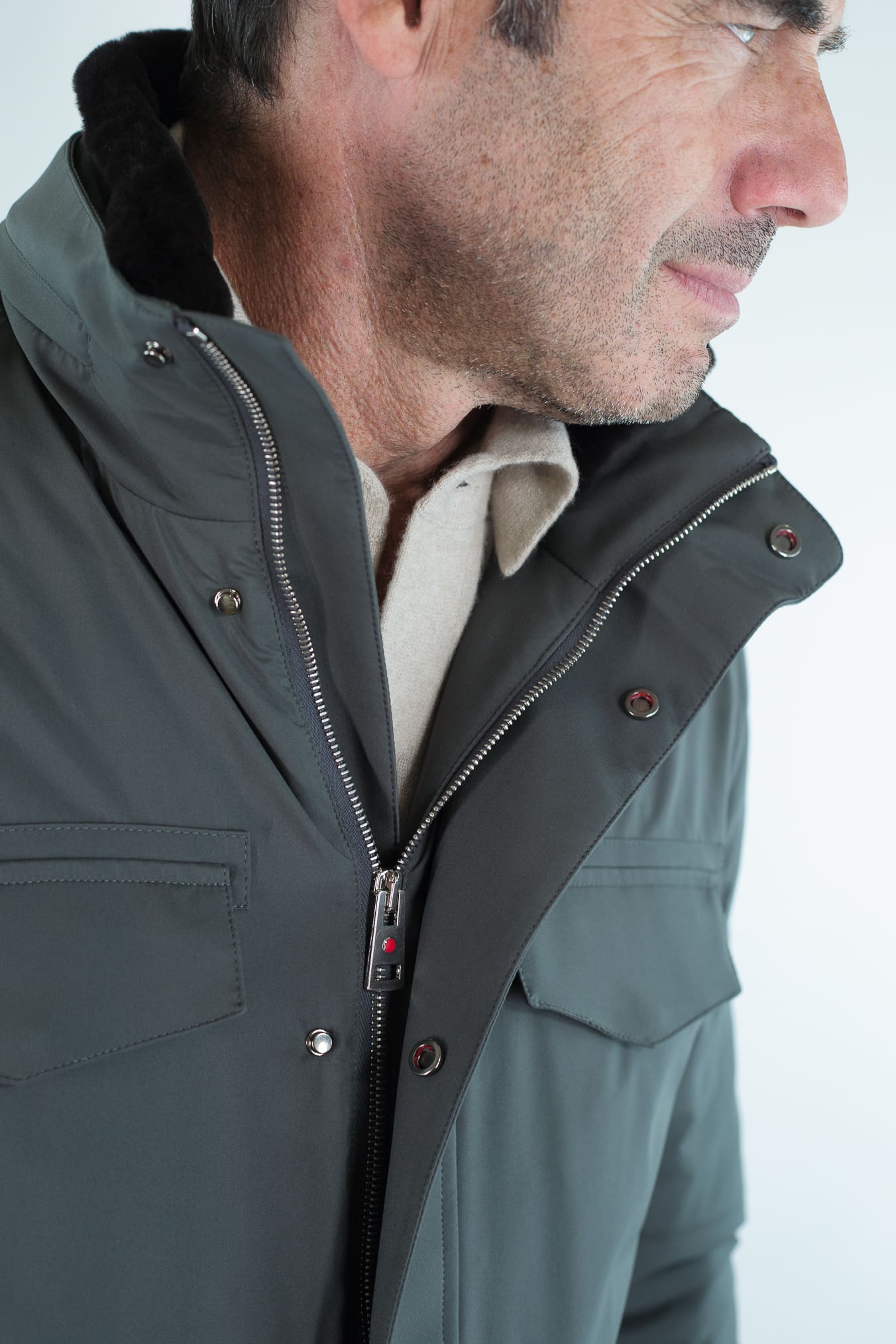KIRED Field Jacket Verde Water Repellent