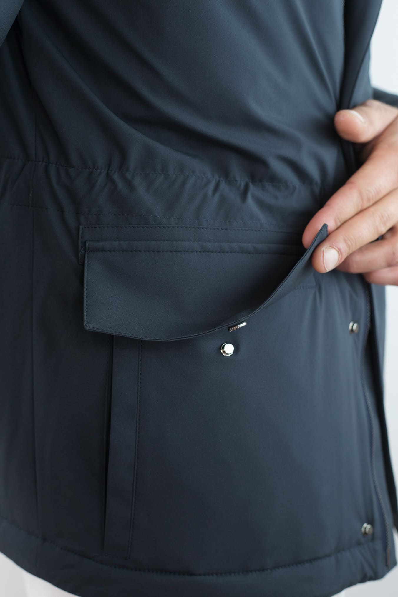 KIRED Field Jacket Blu Water Repellent