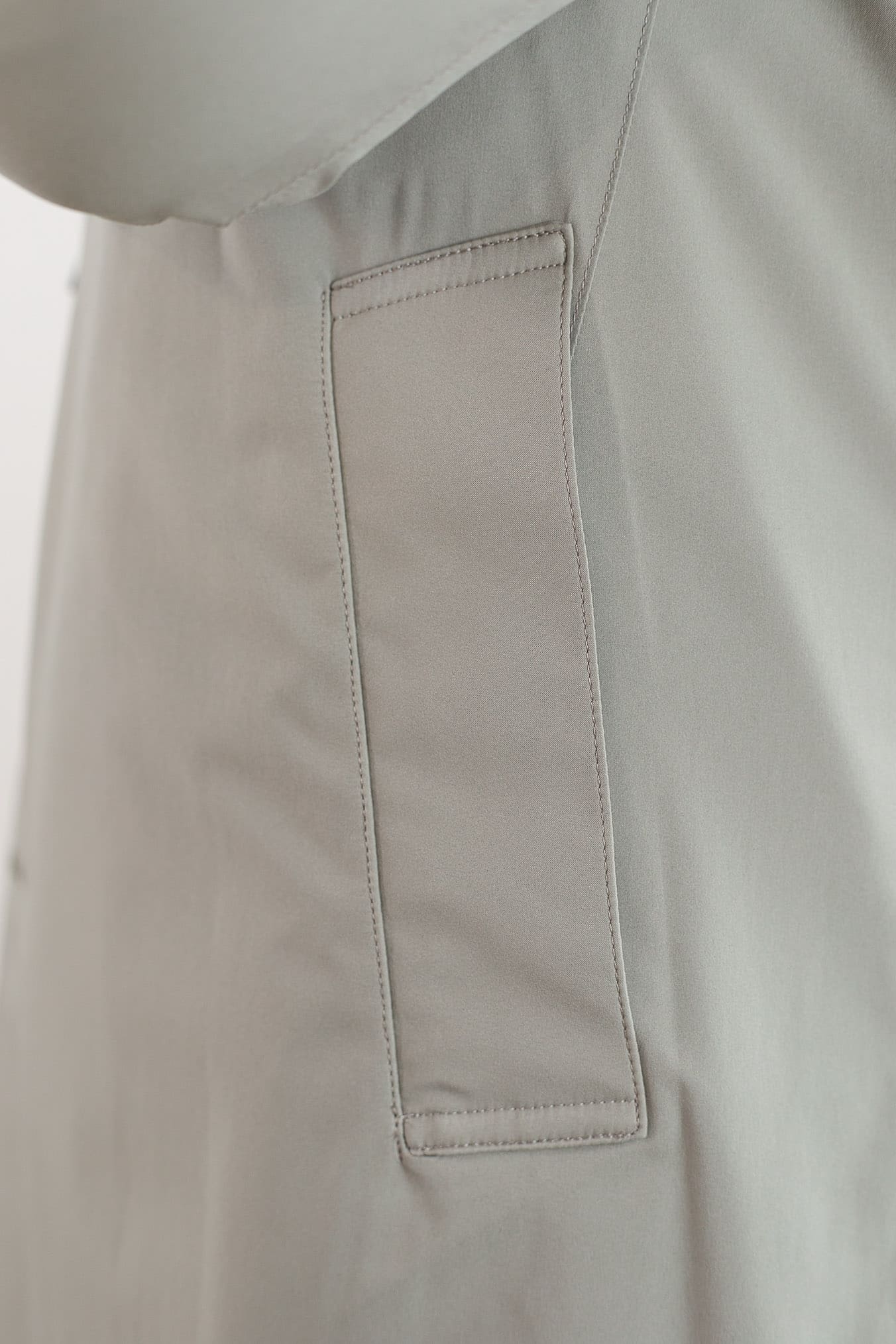 KIRED Cappotto Reversibile Lana Nylon Galles/Beige