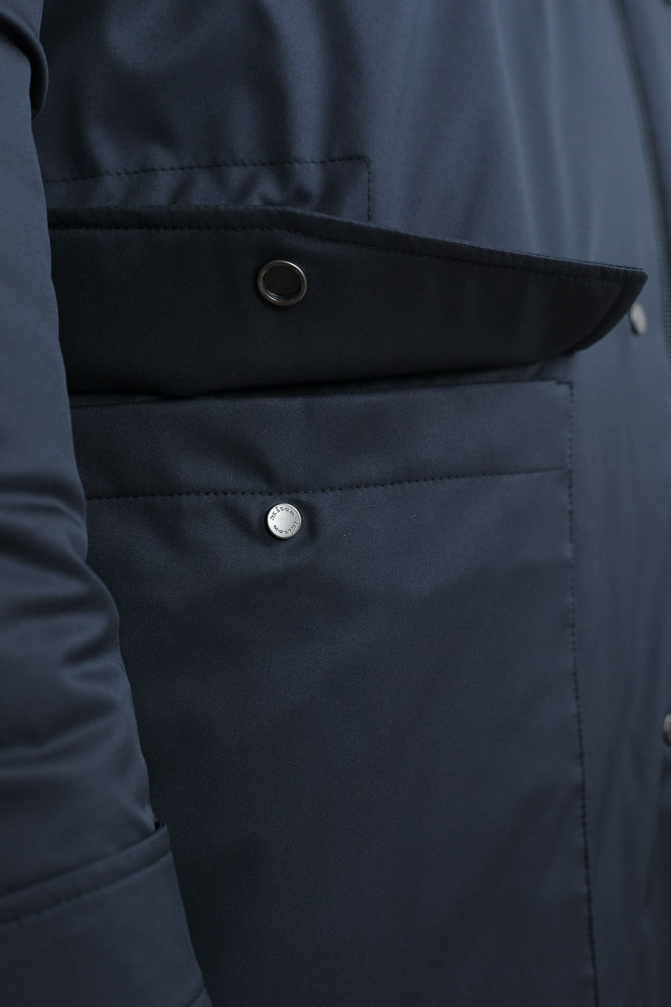 KITON Field Jacket Blu Superlight