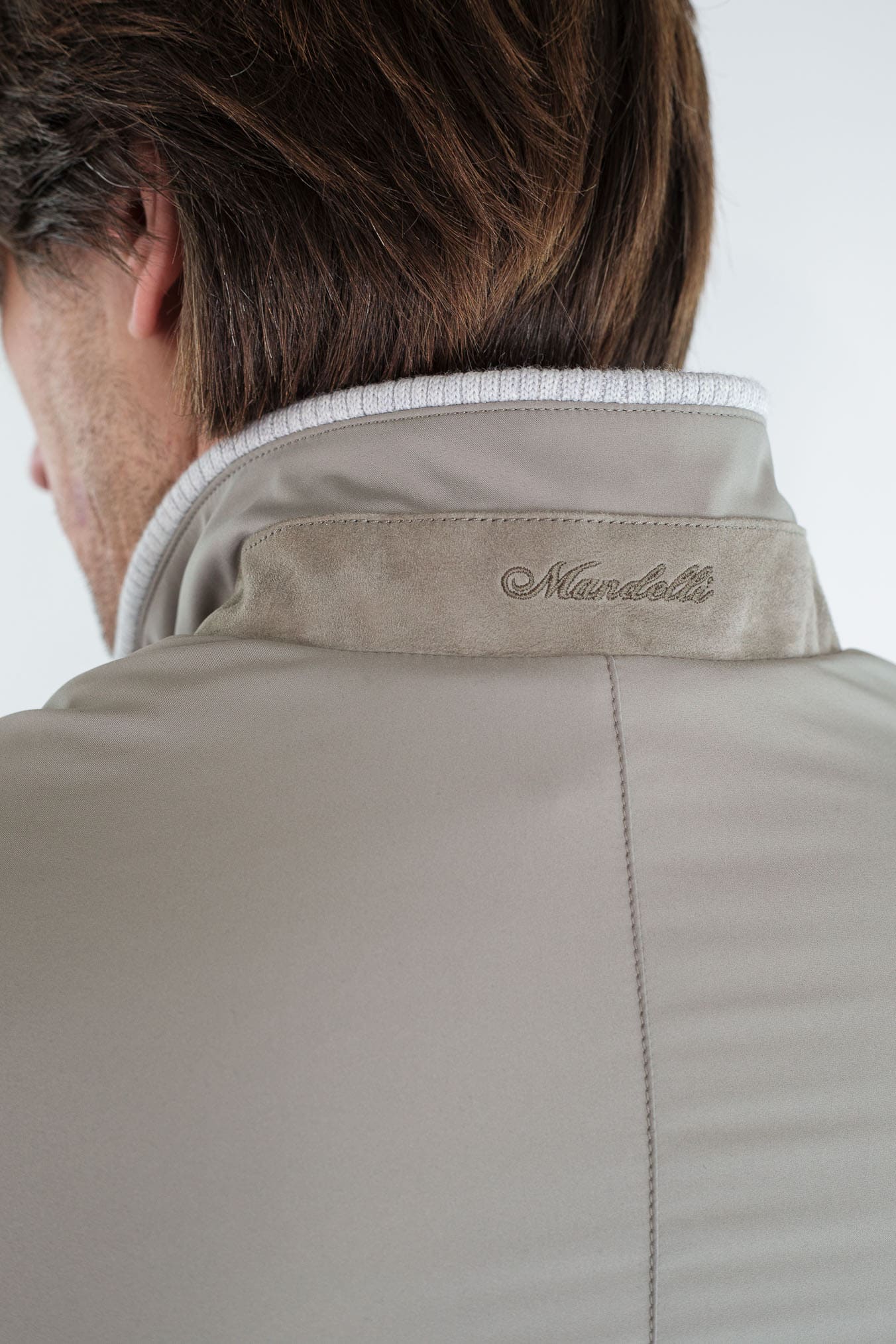 MANDELLI Giubbino Airstop Cashmere Loro Piana Beige