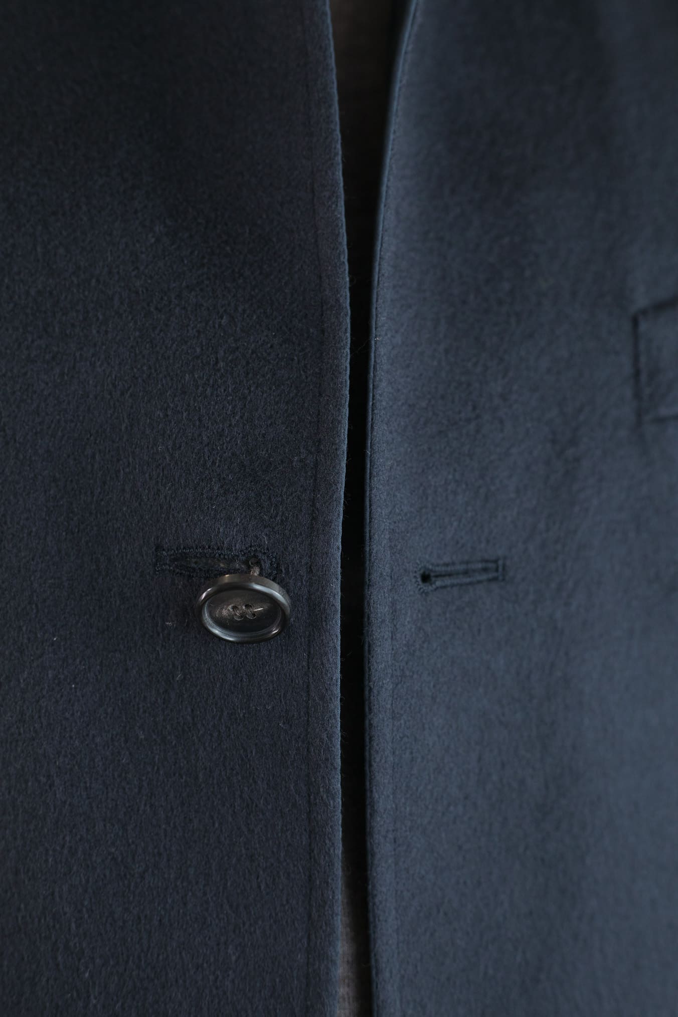 MANTO Blazer Cashmere Reversibile Field Jacket Blu