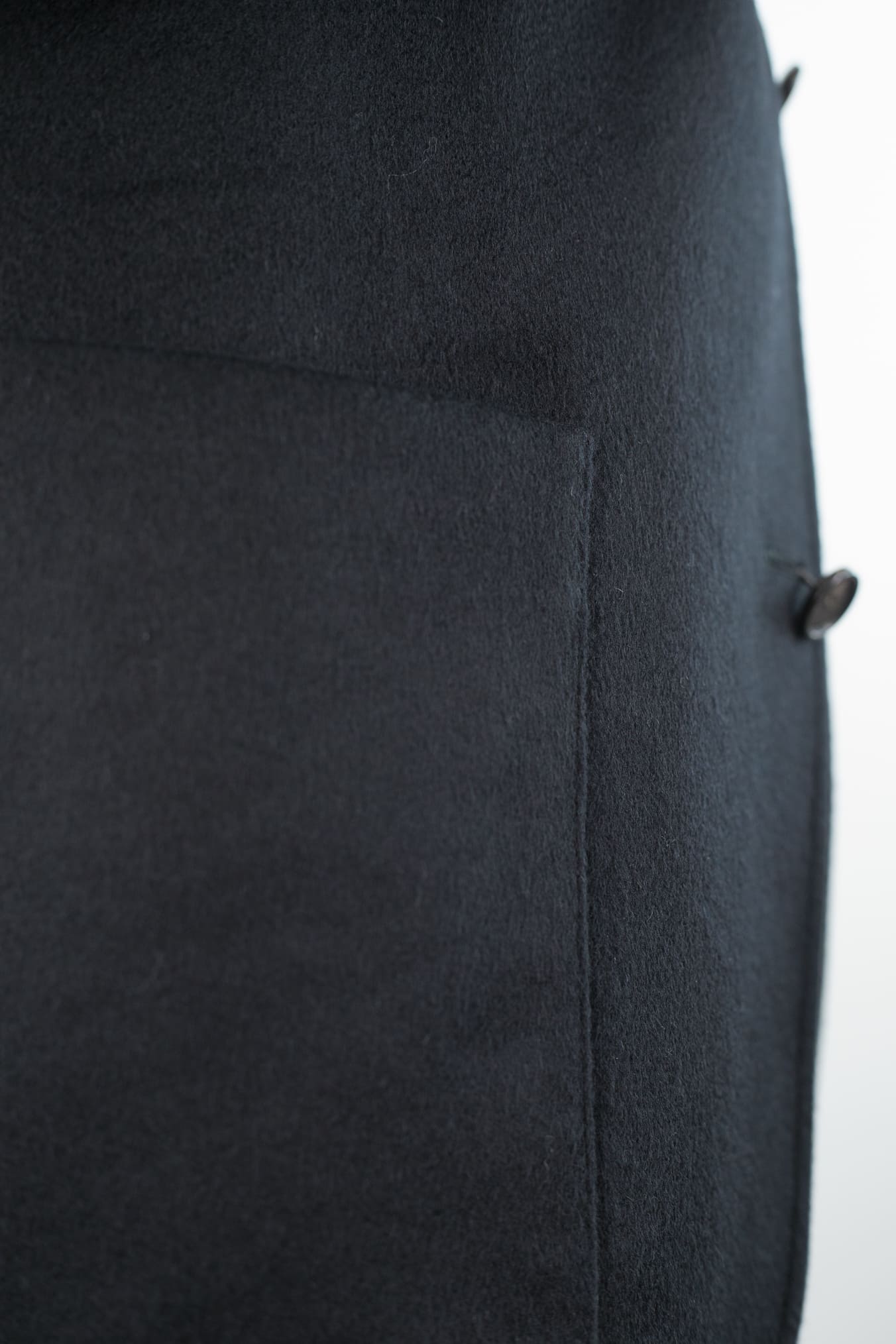 MANTO Blazer Cashmere Reversibile Field Jacket Nero