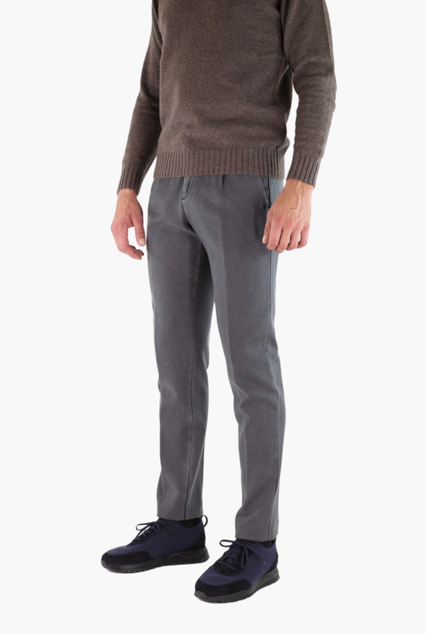 MYTHS Pantaloni Vintage Wool Grigio