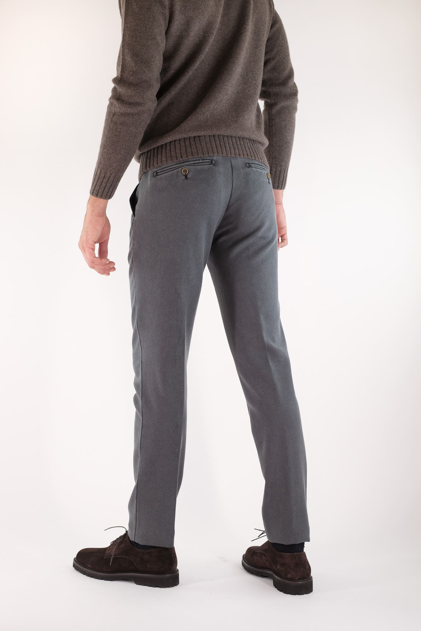 MYTHS Pantaloni Vintage Wool Grigio