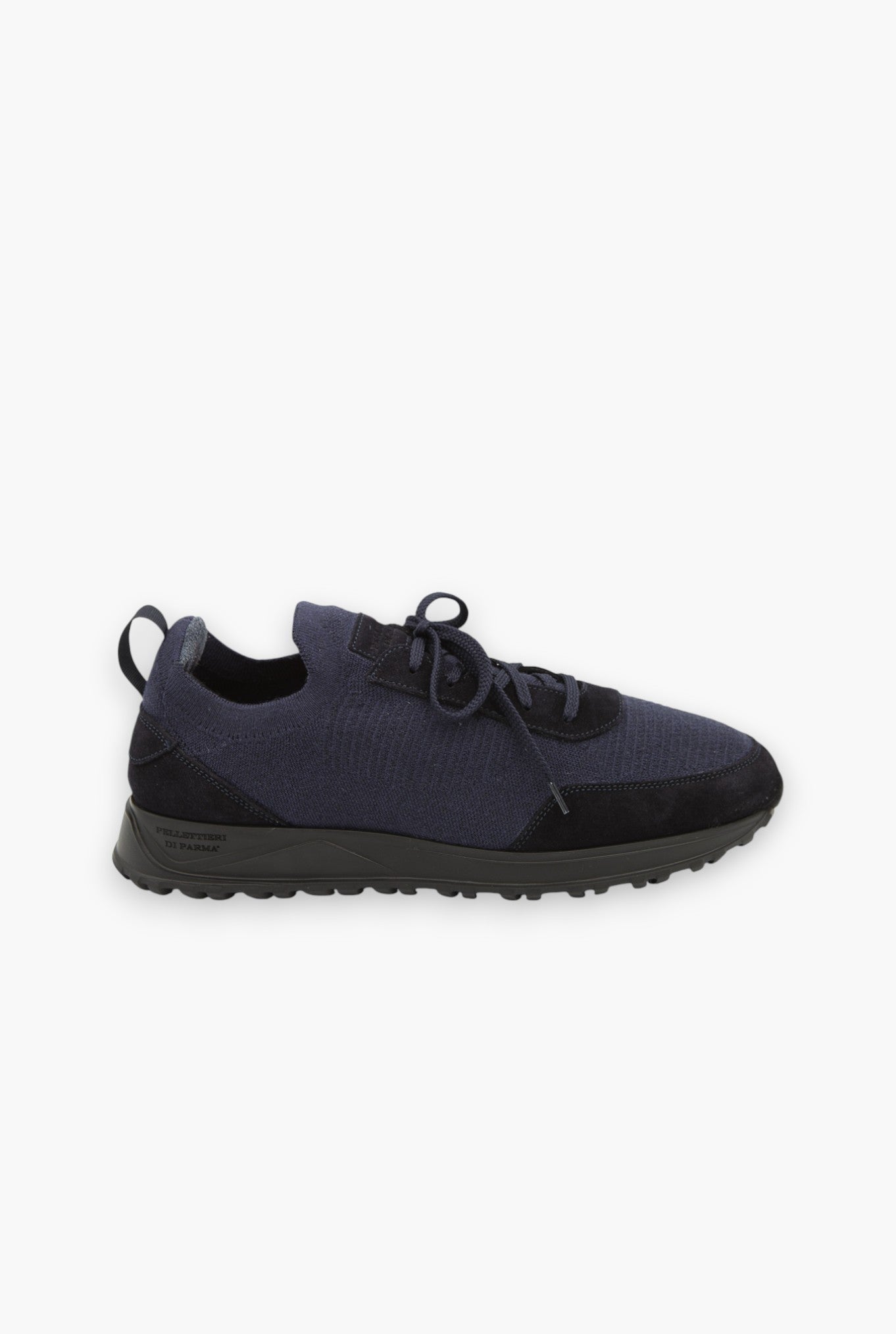 PELLETTIERI DI PARMA Sneaker Calzino Cashmere Lana Blu
