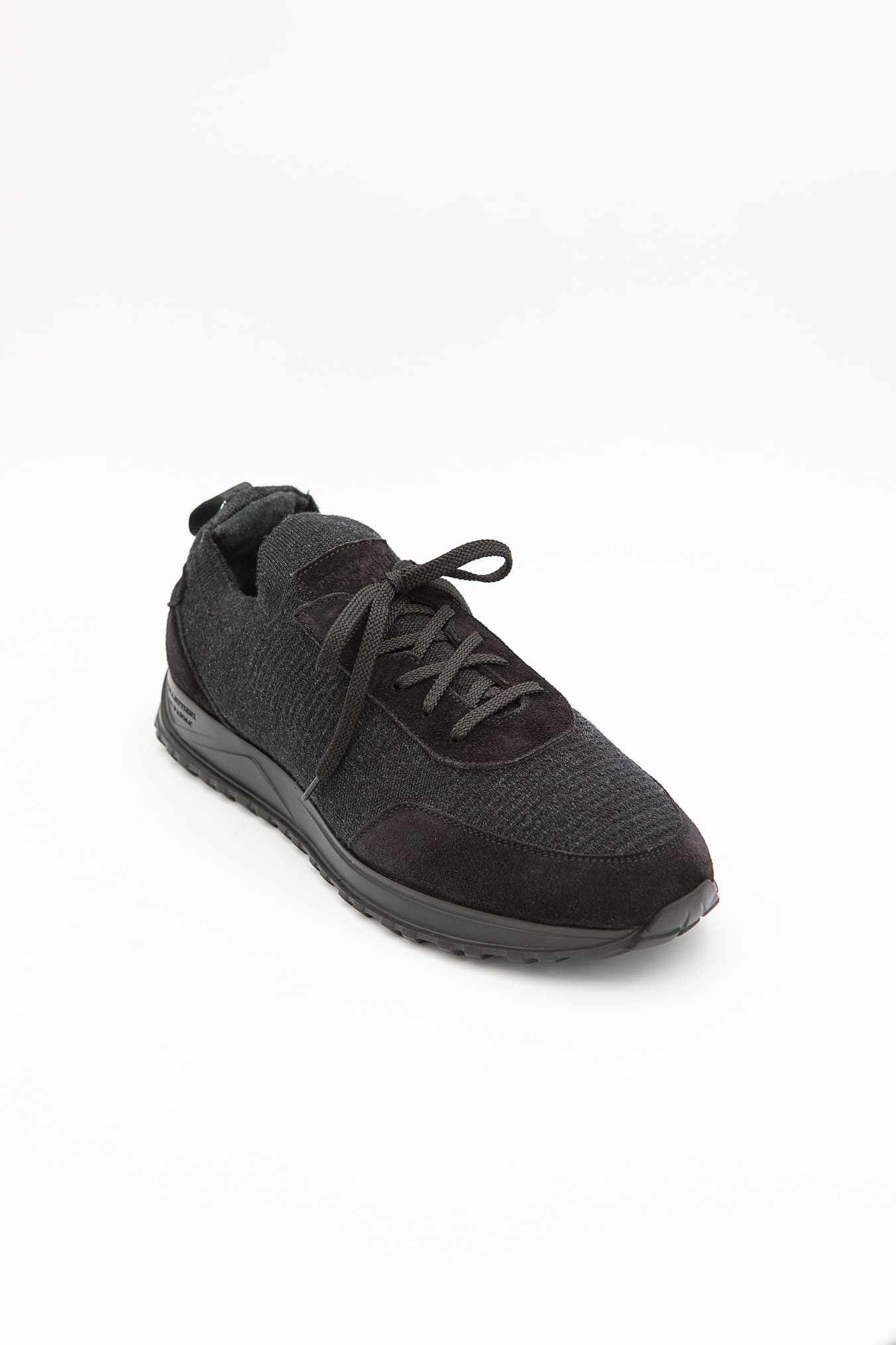 PELLETTIERI DI PARMA Sneaker Calzino Cashmere Lana Nero