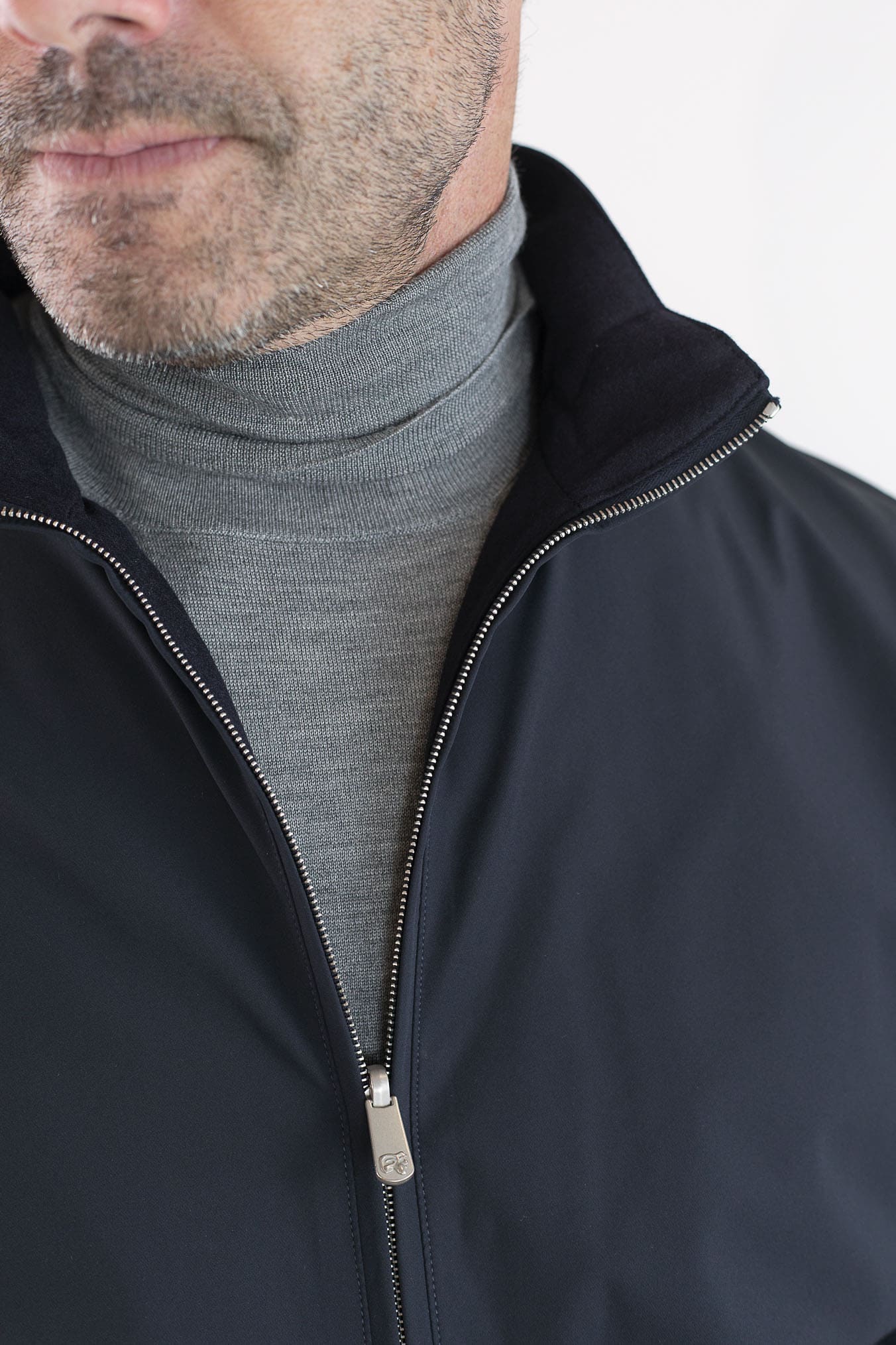 PESCAROLO Giubbino Forzad Reversibile Blu