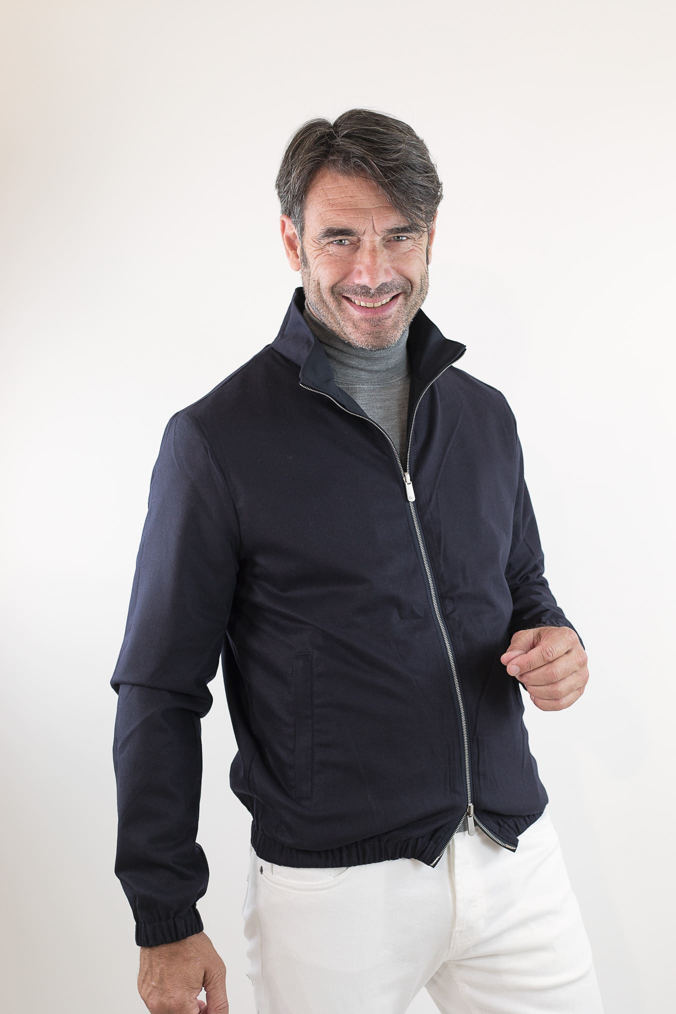 PESCAROLO Giubbino Forzad Reversibile Blu