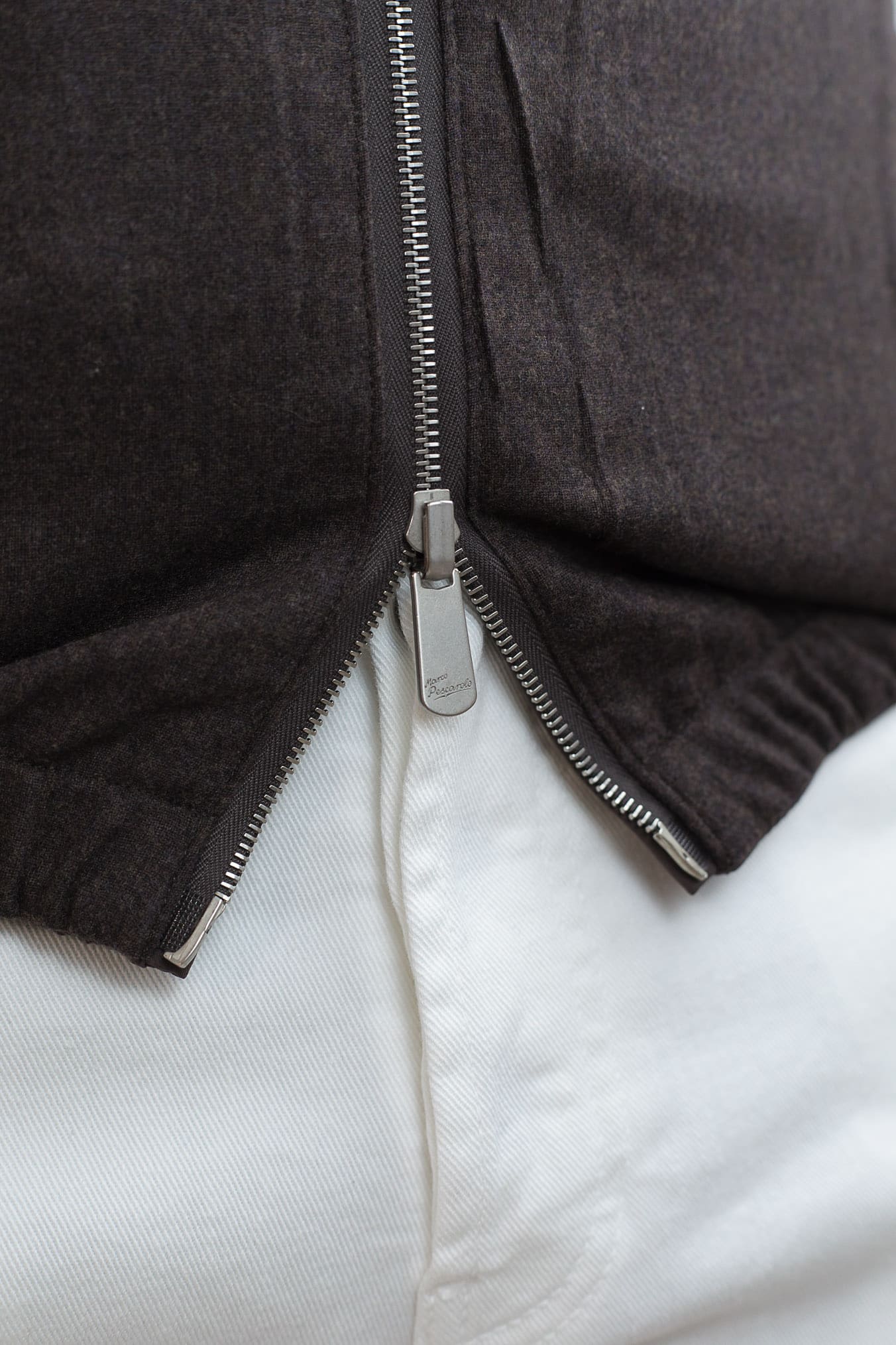 PESCAROLO Giubbino Forzad Reversibile Marrone