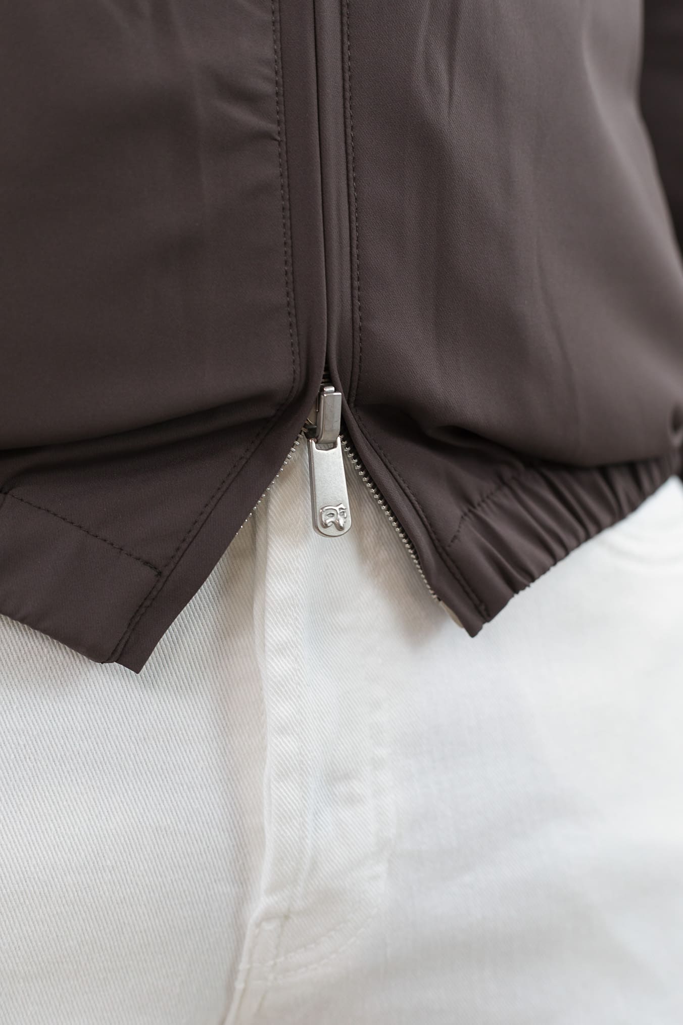 PESCAROLO Giubbino Forzad Reversibile Marrone