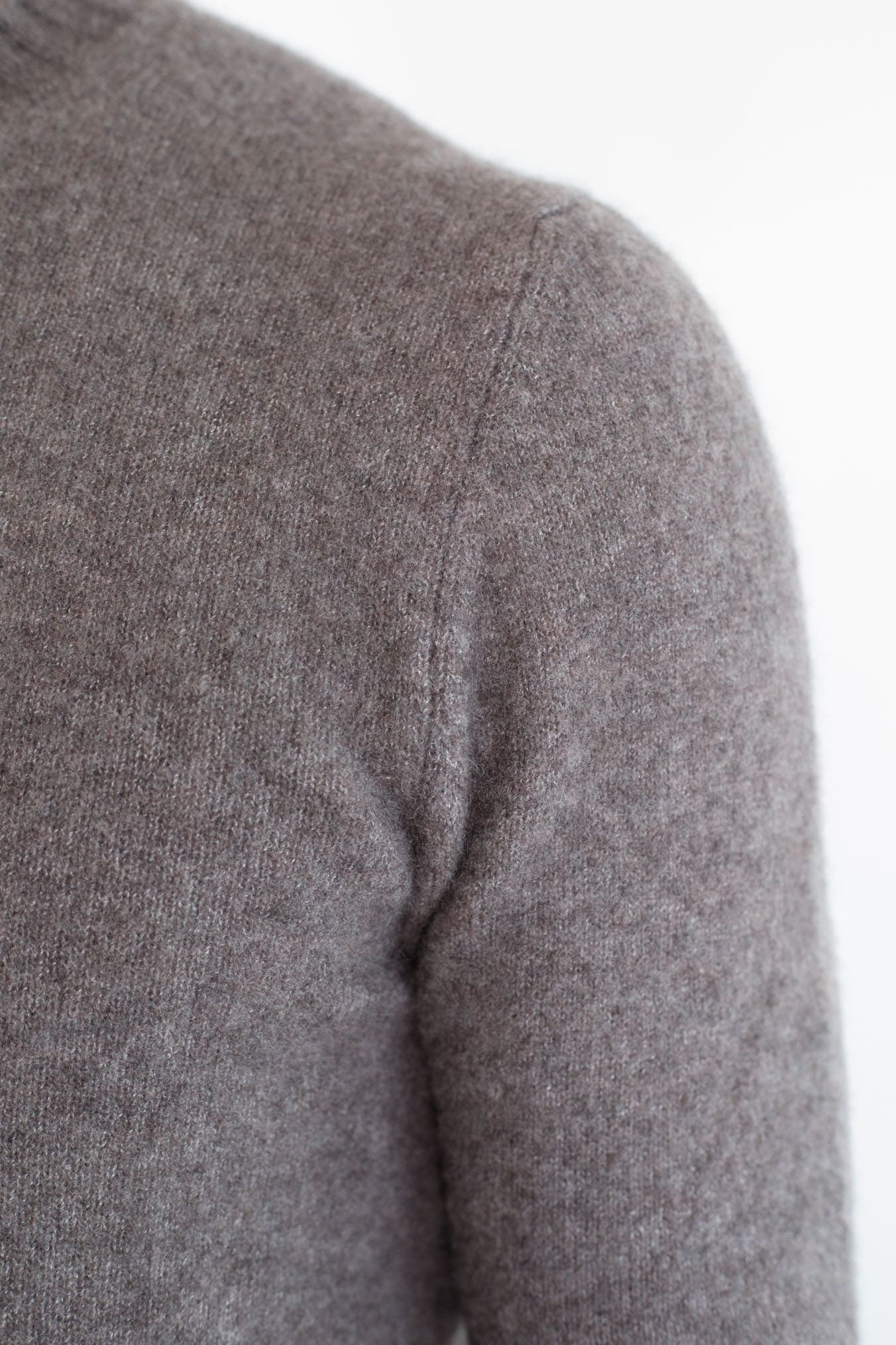PIACENZA CASHMERE Girocollo Cashmere e Seta Tortora