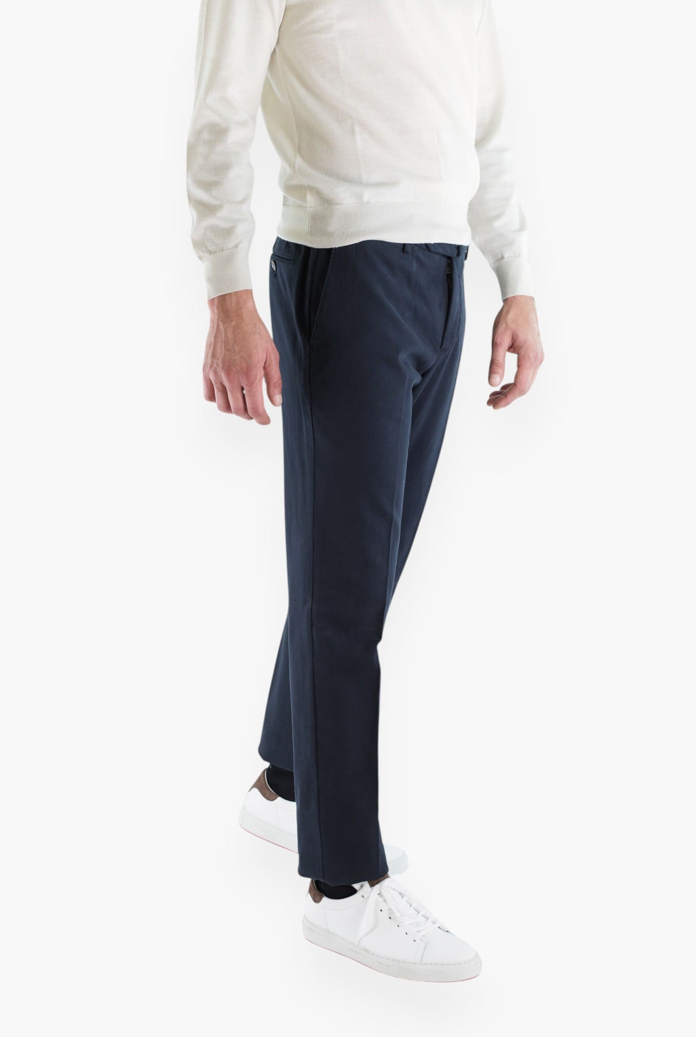 PT Pantaloni Cotone Cashmere Blu Navy