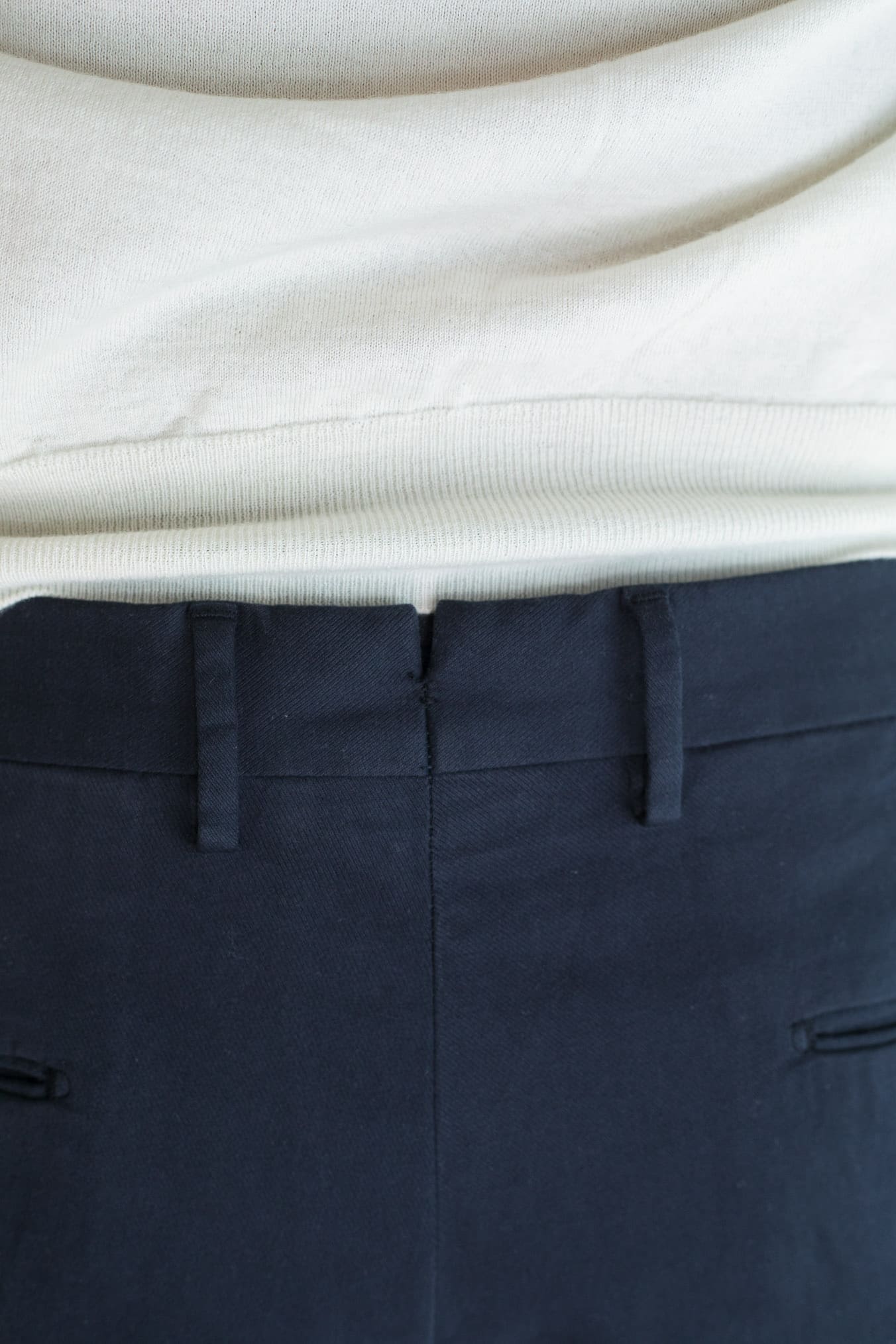 PT Pantaloni Cotone Cashmere Blu Navy