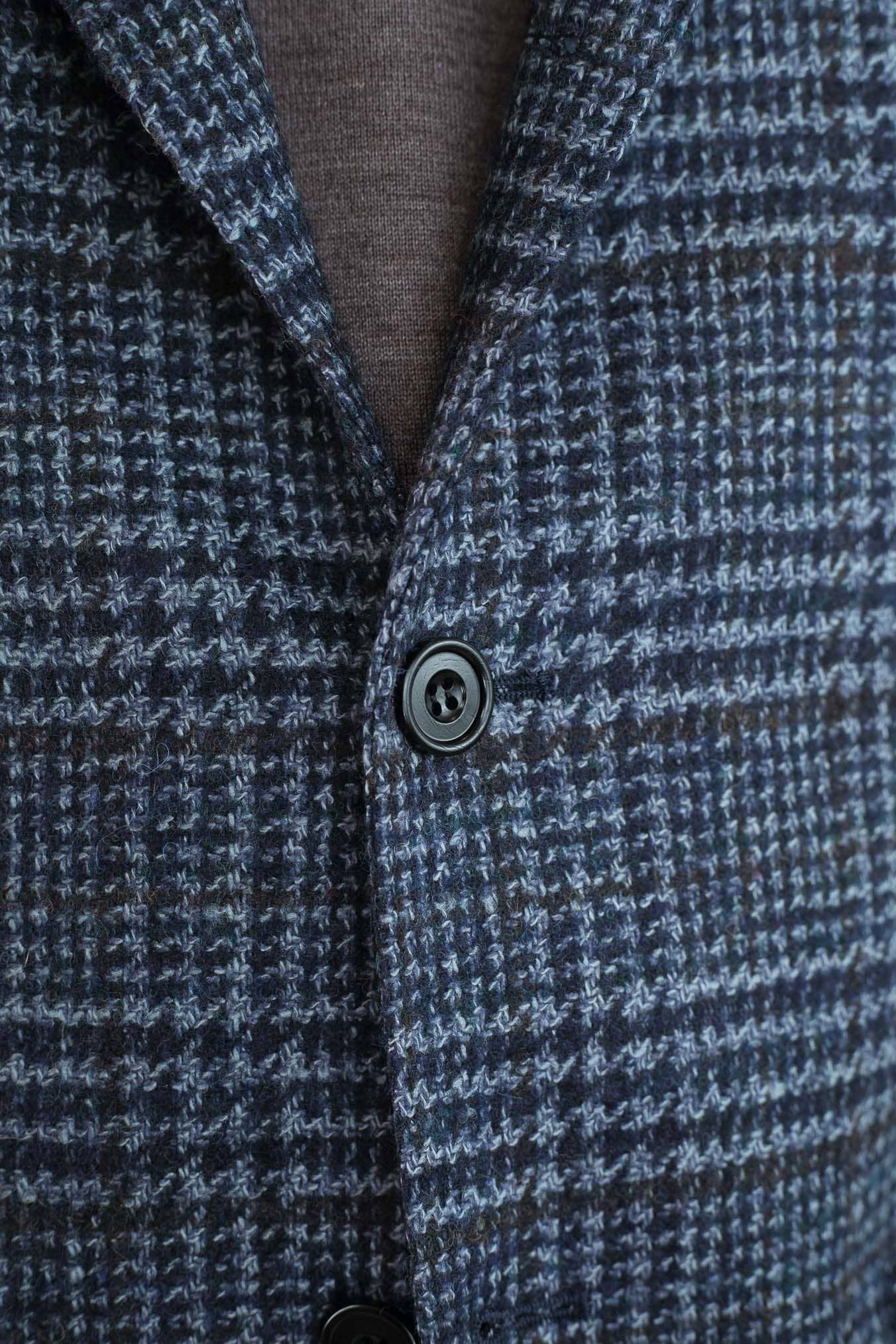 SARTORIO Giacca Galles Sartorio Blu Riga Marrone