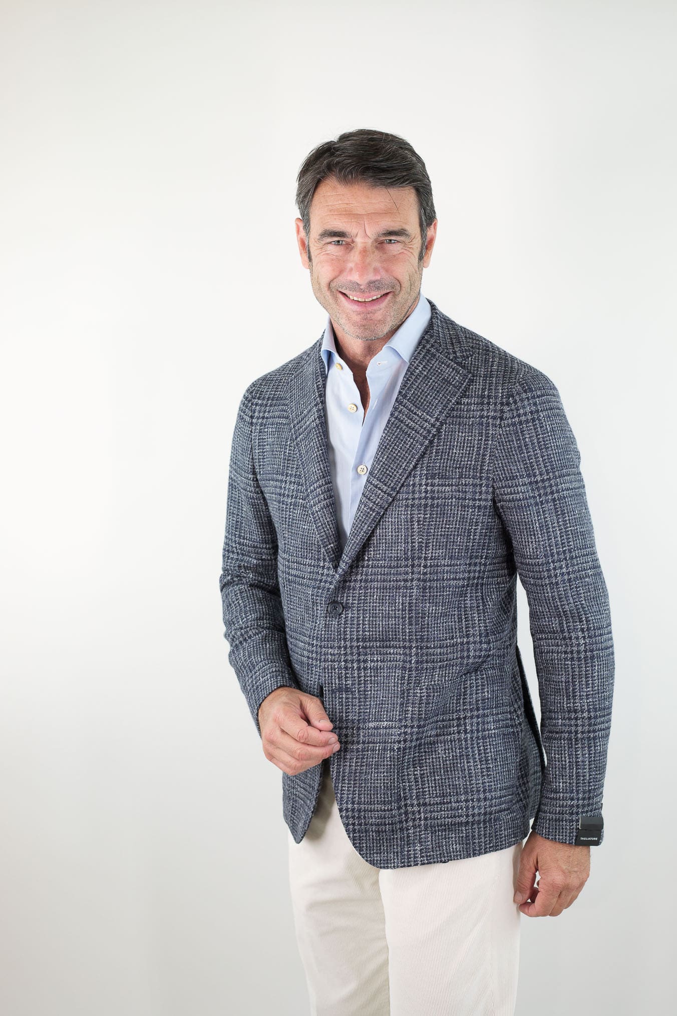 TAGLIATORE Giacca Galles Blu e Grigio