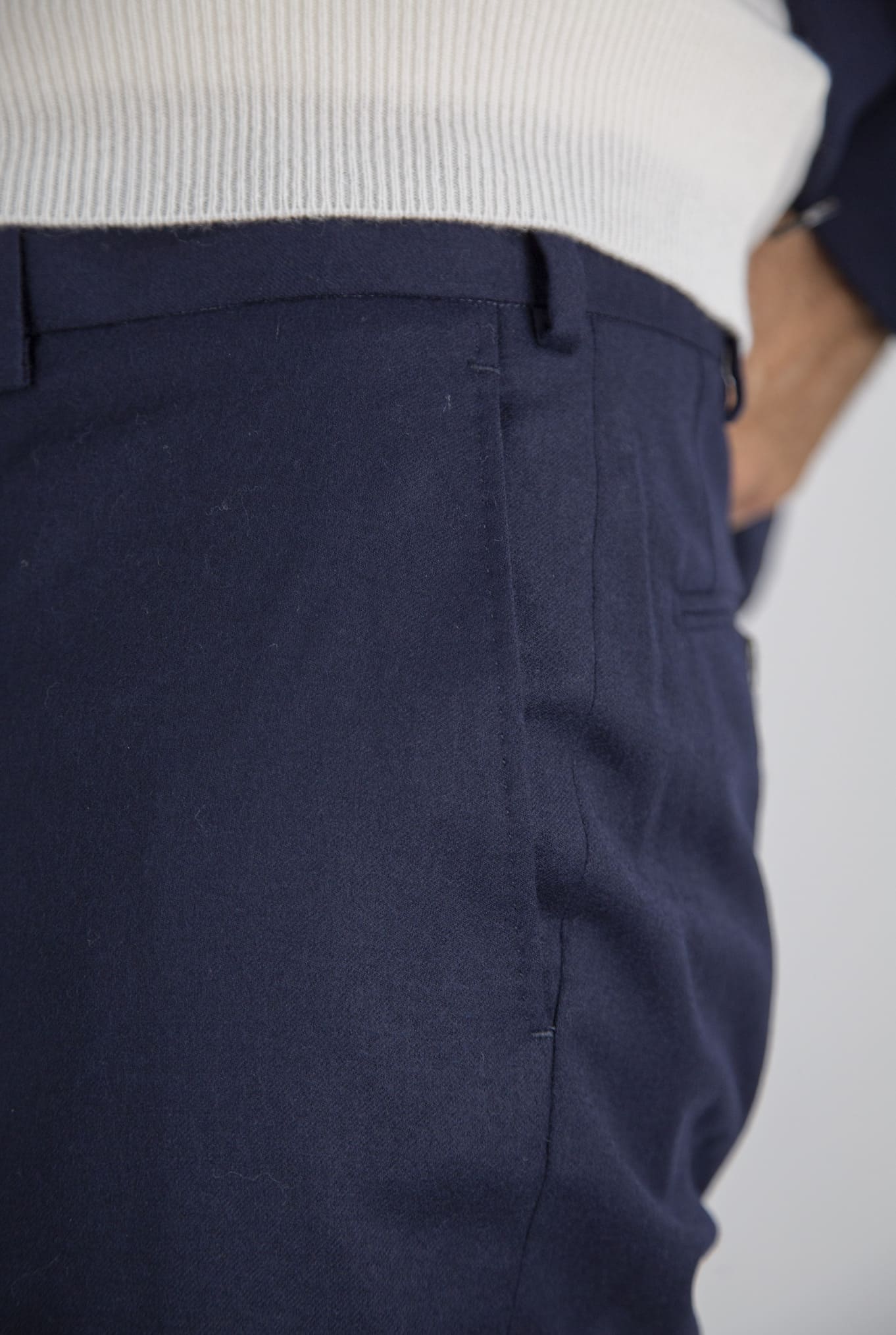 TOMBOLINI Abito Doppiopetto Gessato "Zero Gravity" Blu