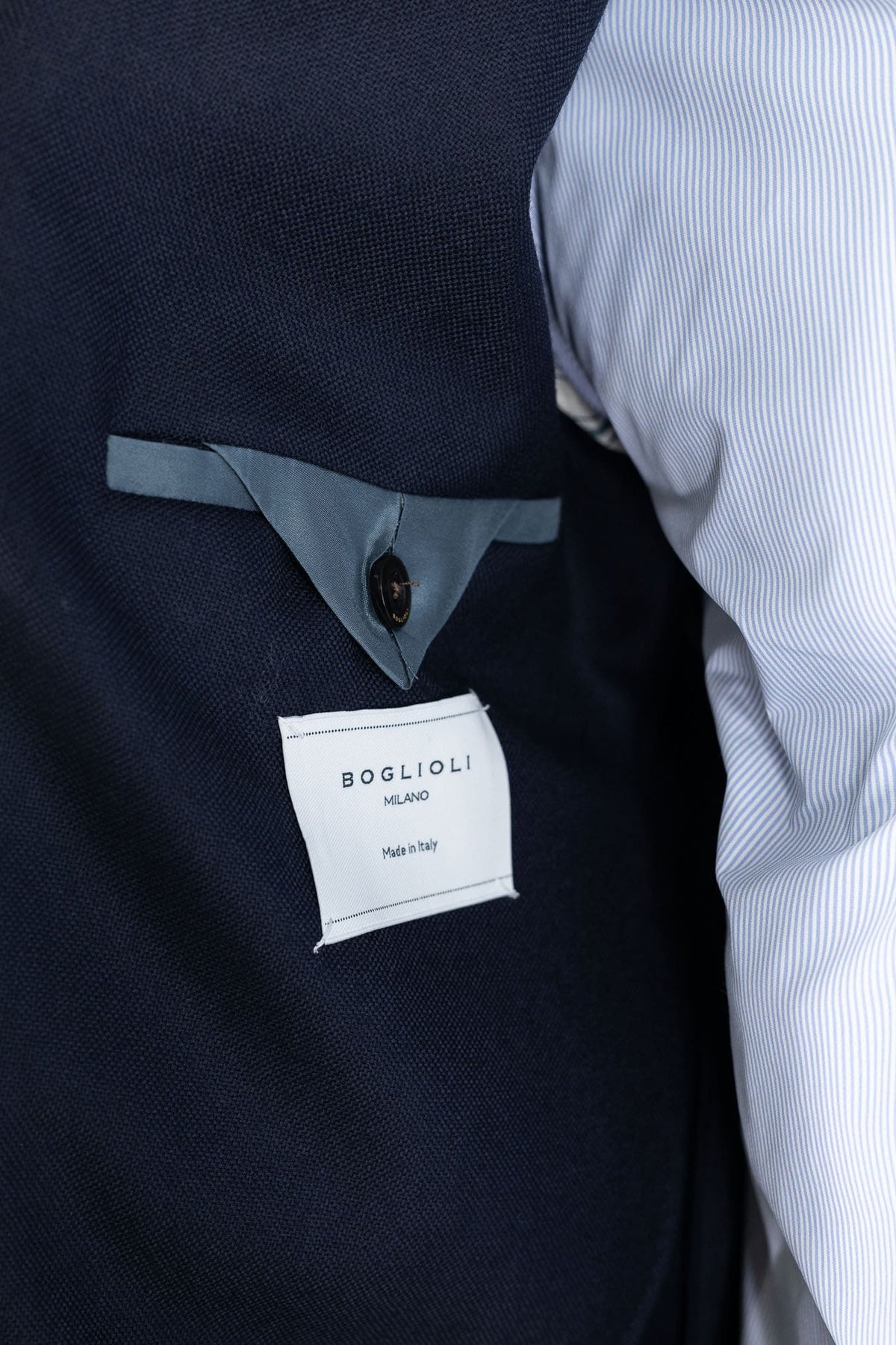 BOGLIOLI Giacca "K-Jacket" Hopsack Blu