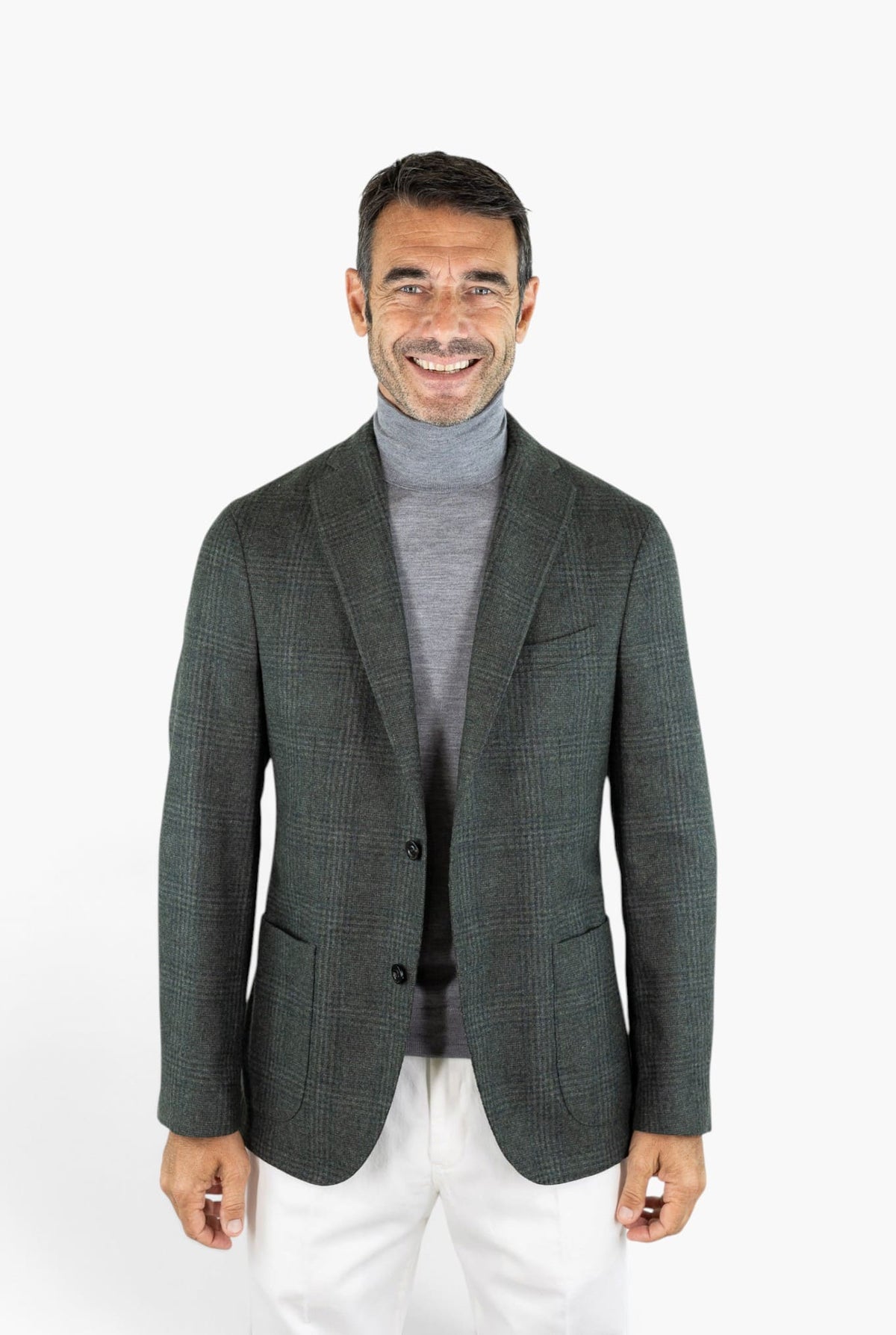 BOGLIOLI Giacca "K-Jacket" Principe di Galles Verde